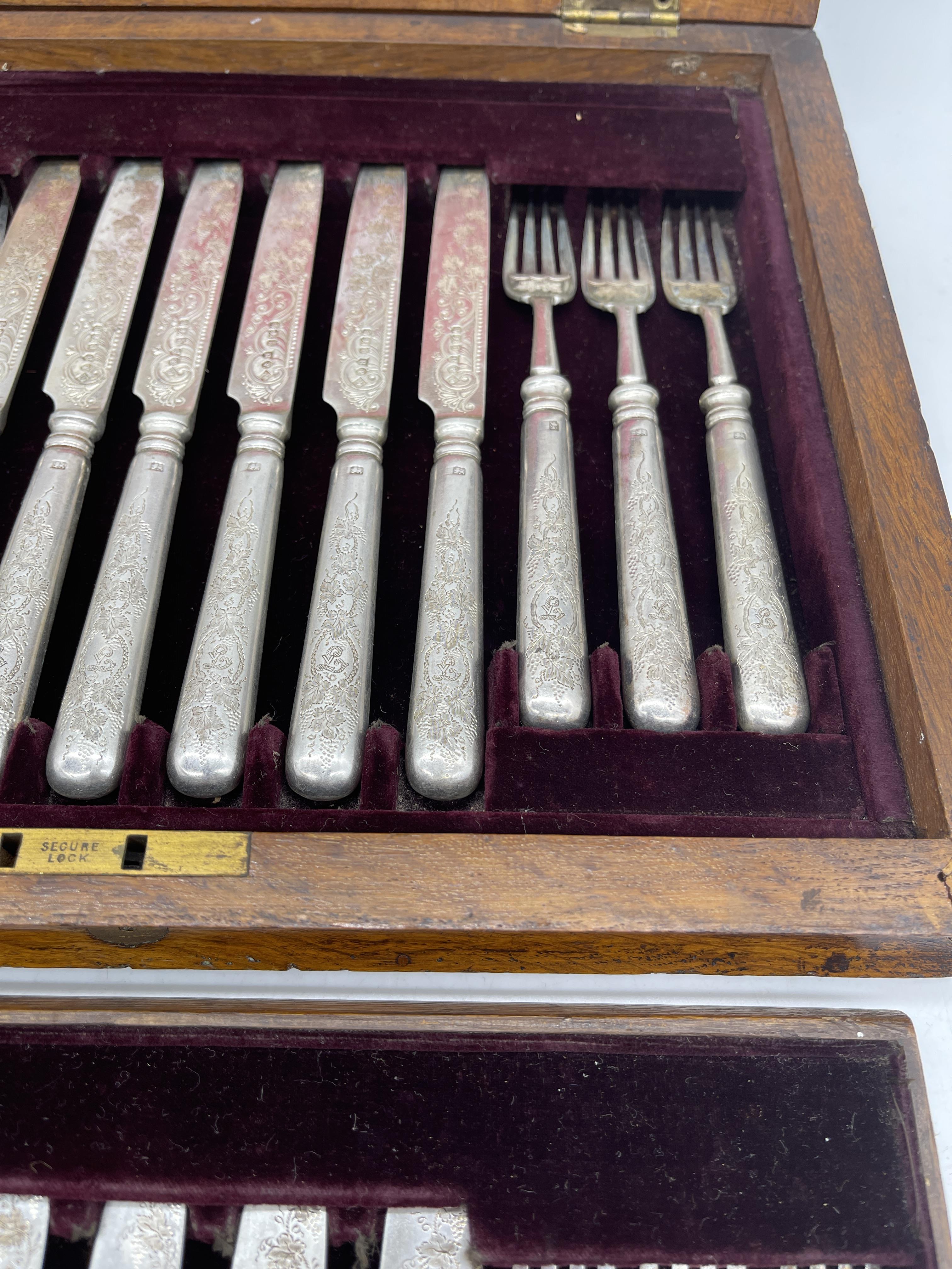 Two Silver Cutlery sets - Image 7 of 11