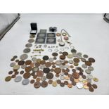 Mixed Lot of Coins and Jewellery