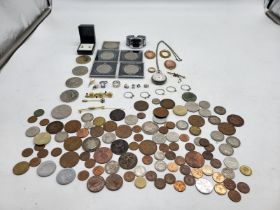 Mixed Lot of Coins and Jewellery