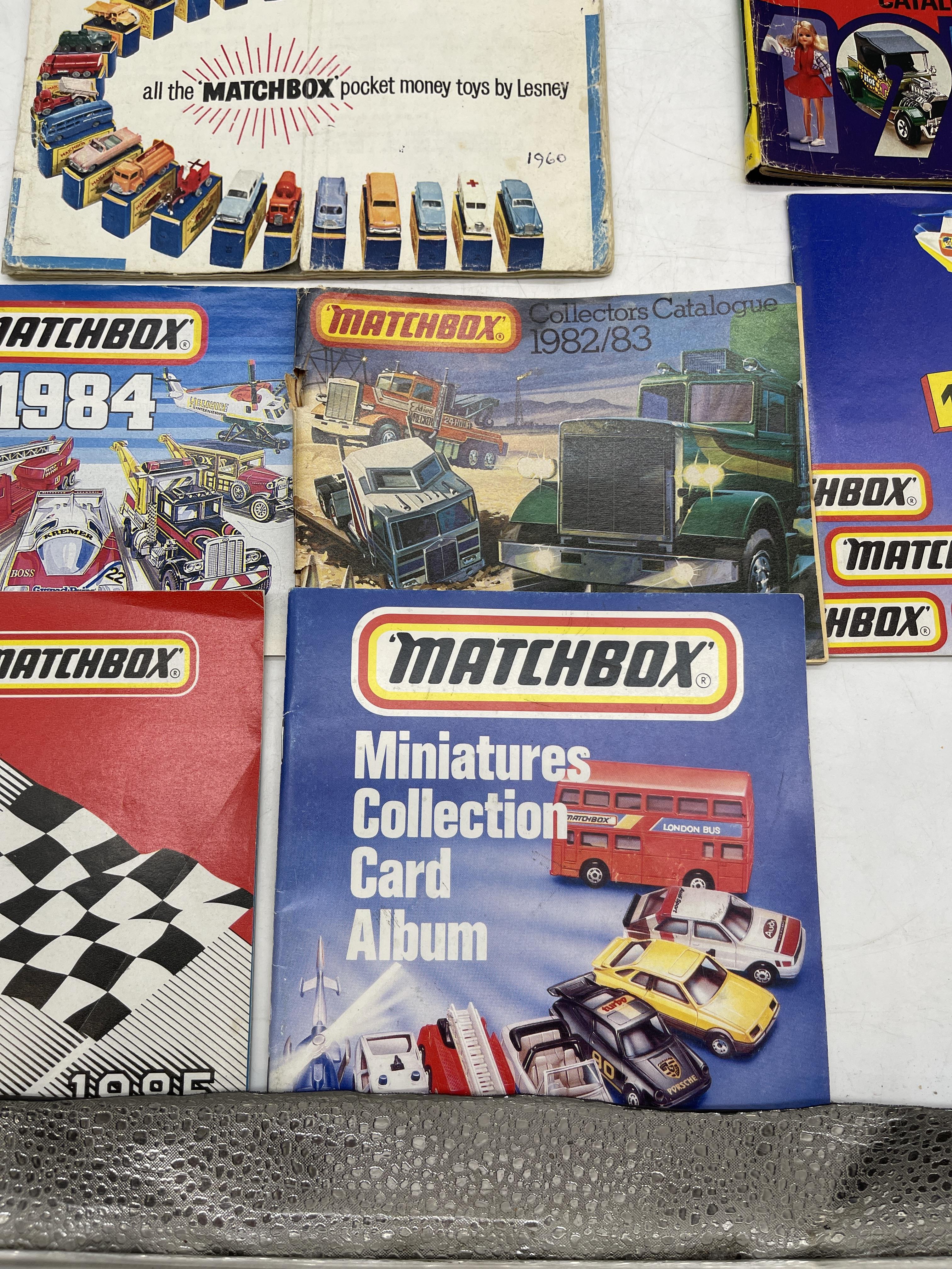 Vintage model car catalogues to include matchbox pocket money 1960s - Image 16 of 20