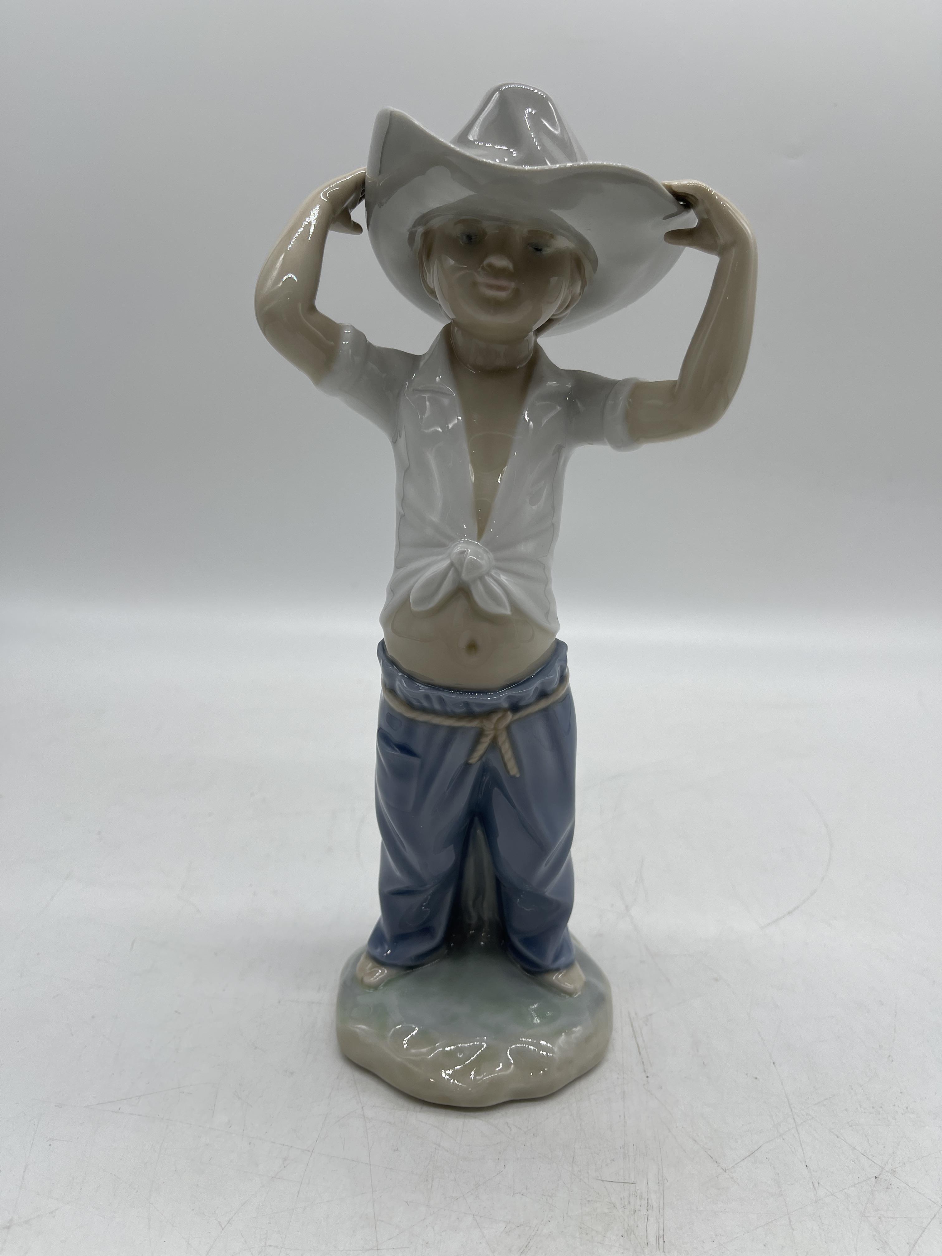 Two NAO Ceramics (one cracked), One Coalport figurine. - Image 9 of 23