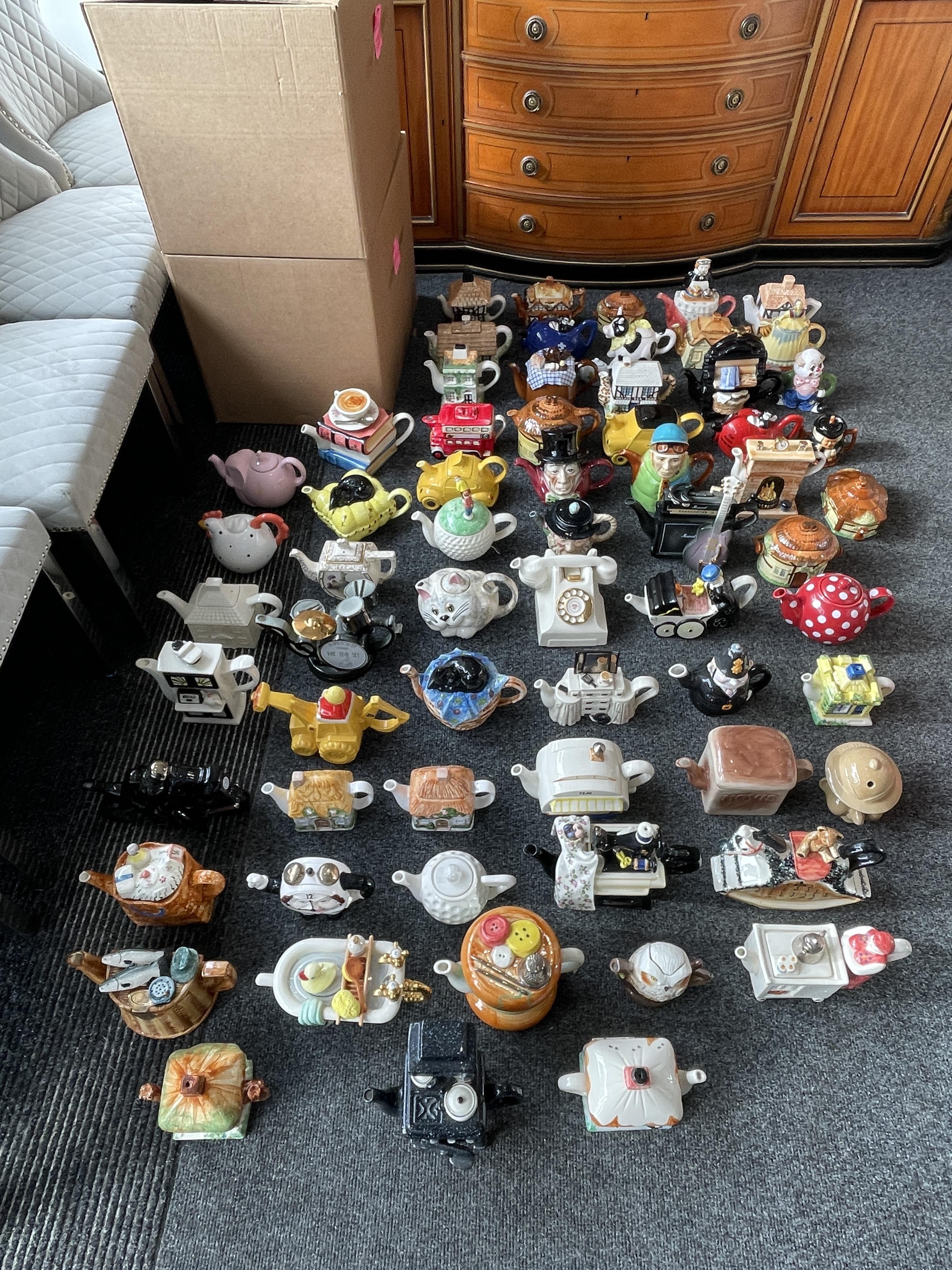 Collection of Ceramic Tea Pots