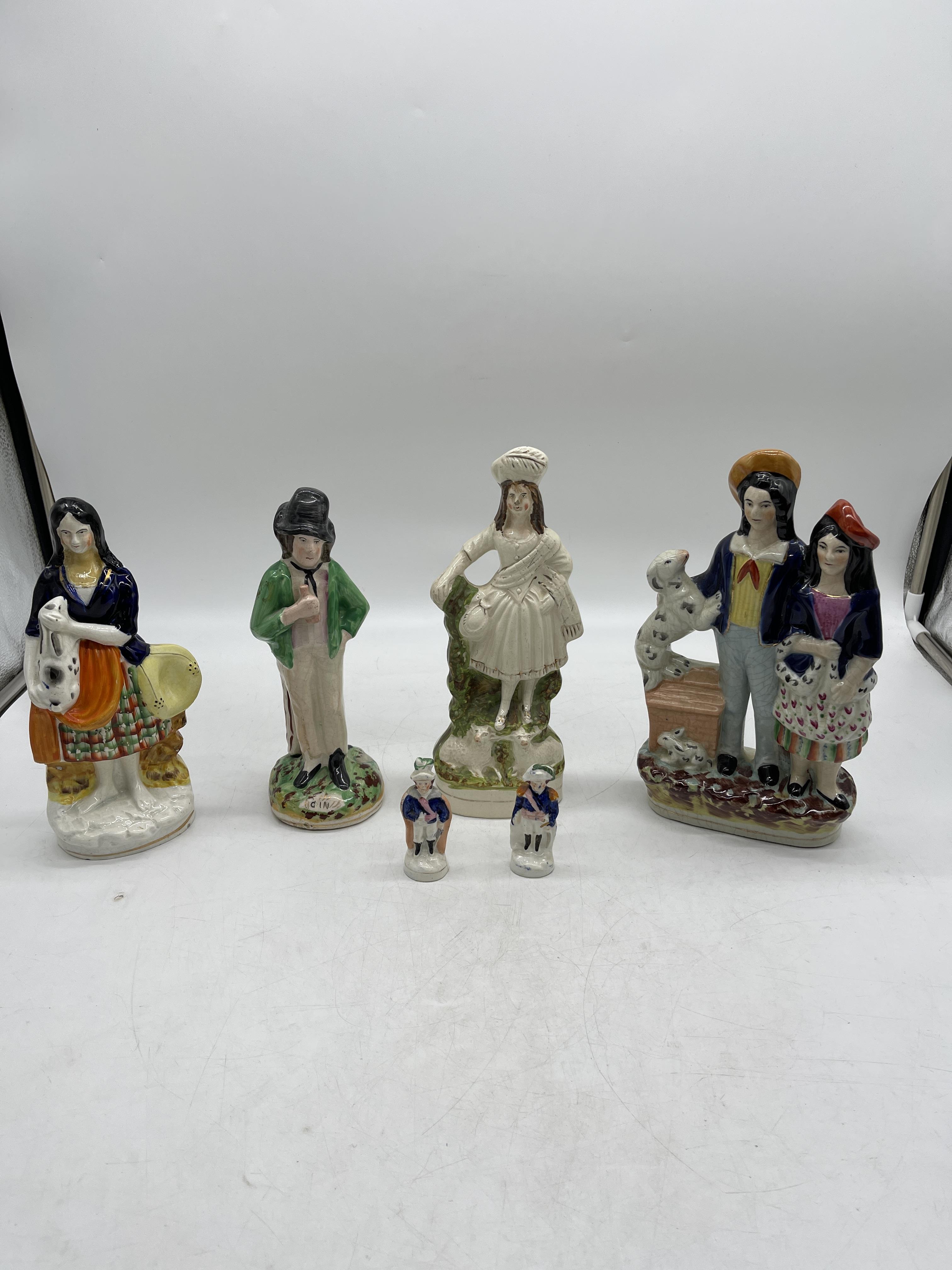Six Assorted Staffordshire Figurines - Image 2 of 33