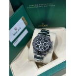 Rolex Daytona Ceramic Black 116500LN 2020 complete with box and papers