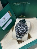 Rolex Daytona Ceramic Black 116500LN 2020 complete with box and papers