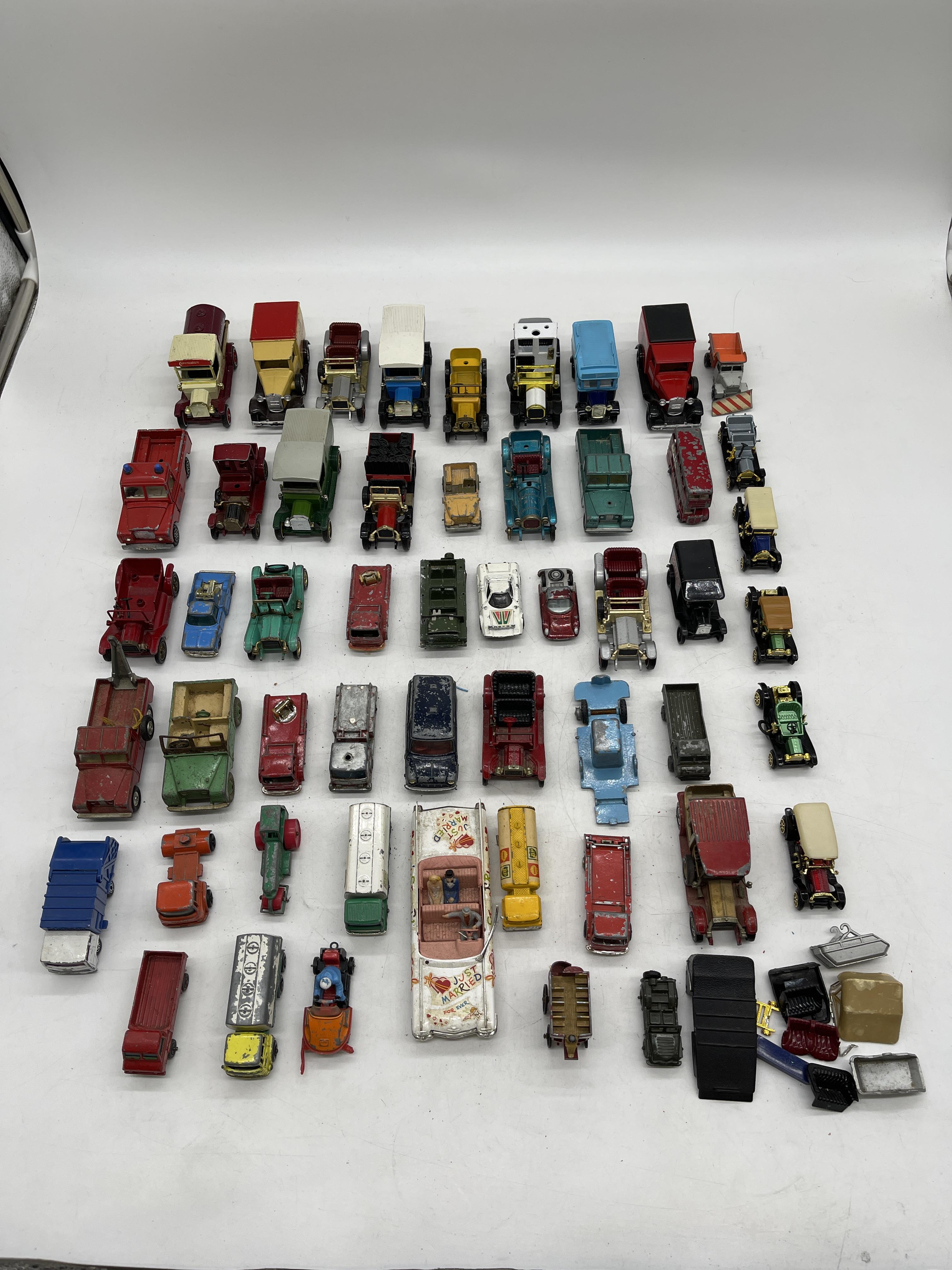 Vintage play-worn vehicles