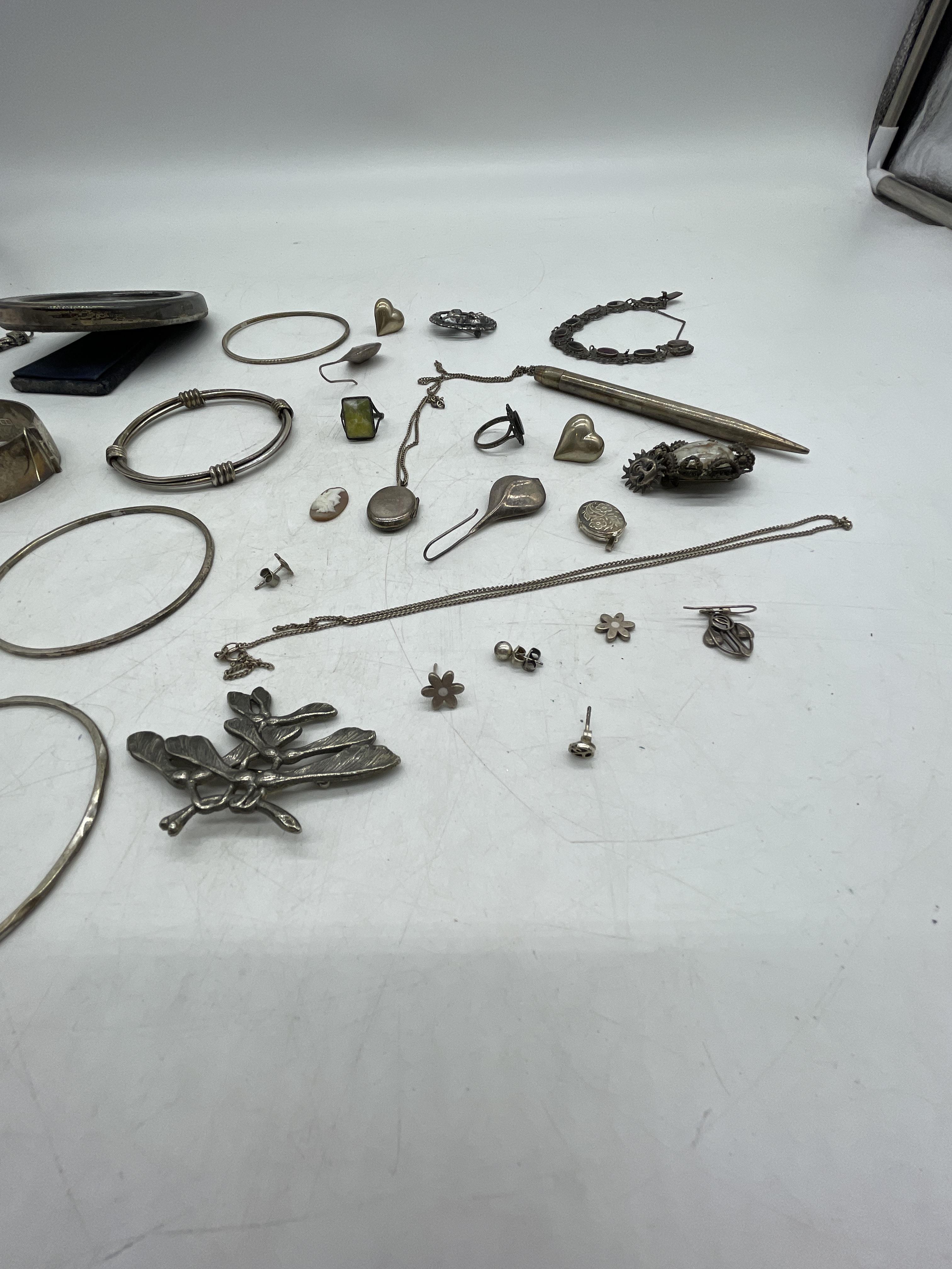 Mixed Silver Jewellery - Image 12 of 16