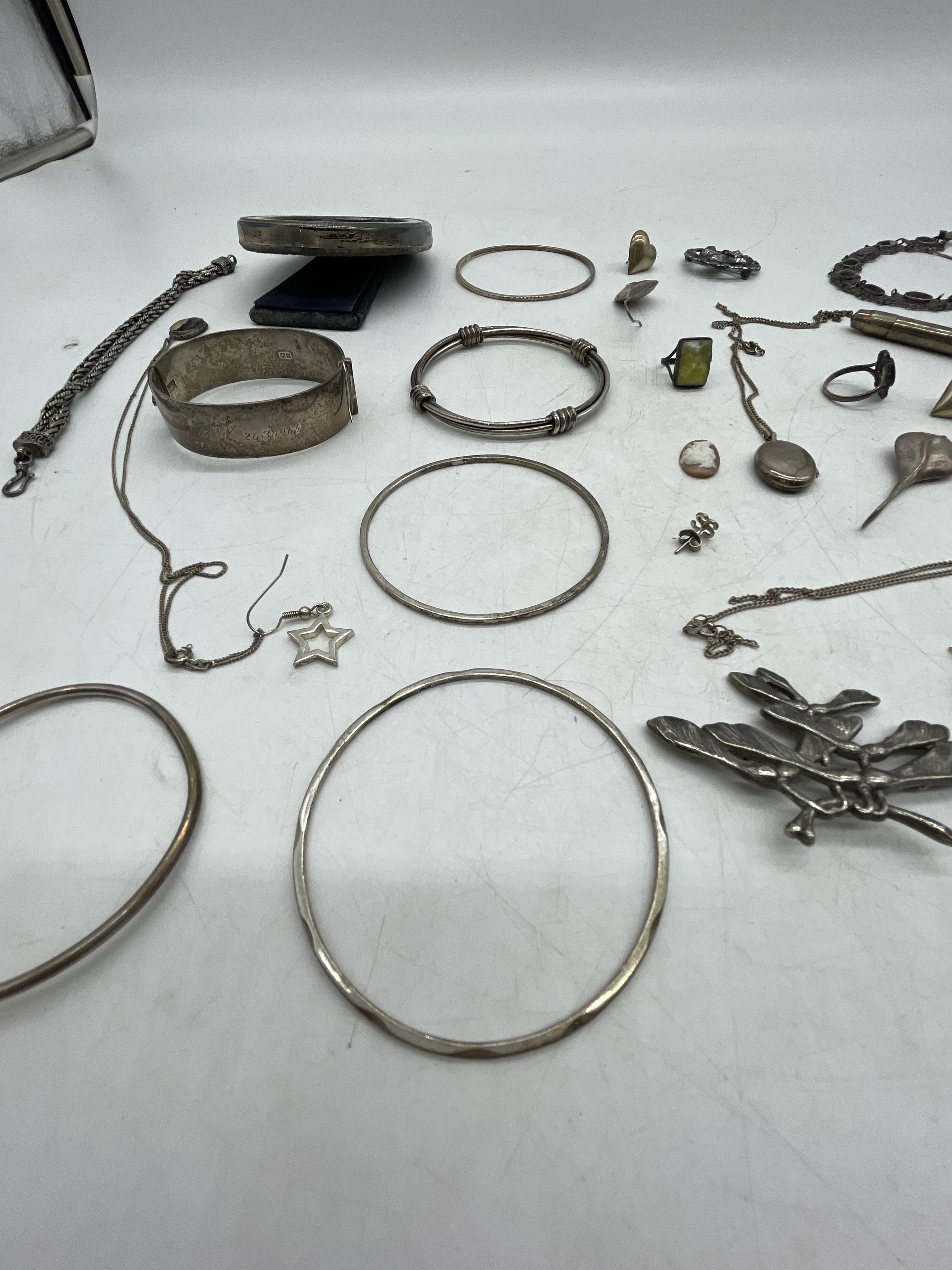 Mixed Silver Jewellery - Image 11 of 16