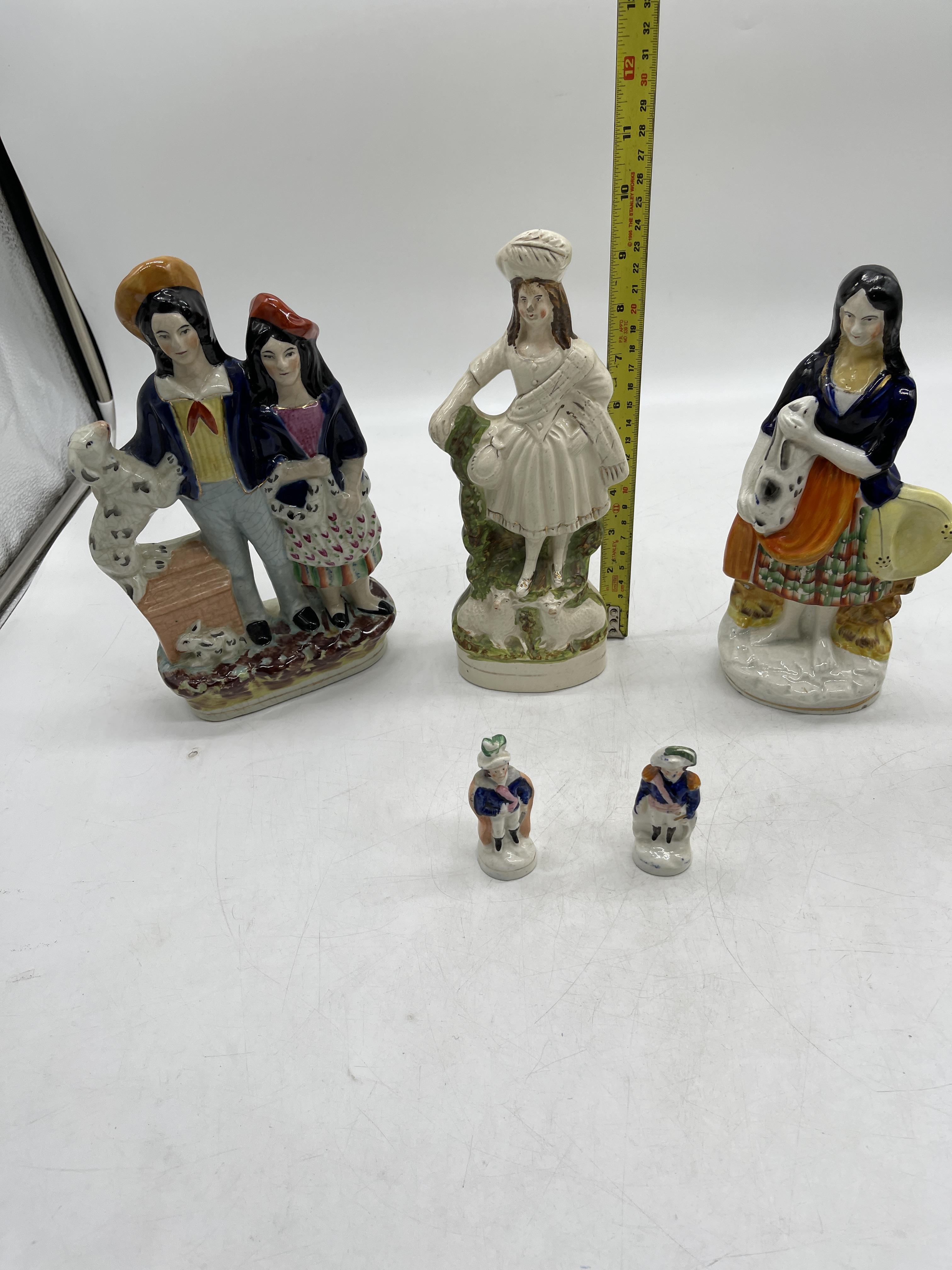 Six Assorted Staffordshire Figurines - Image 33 of 33