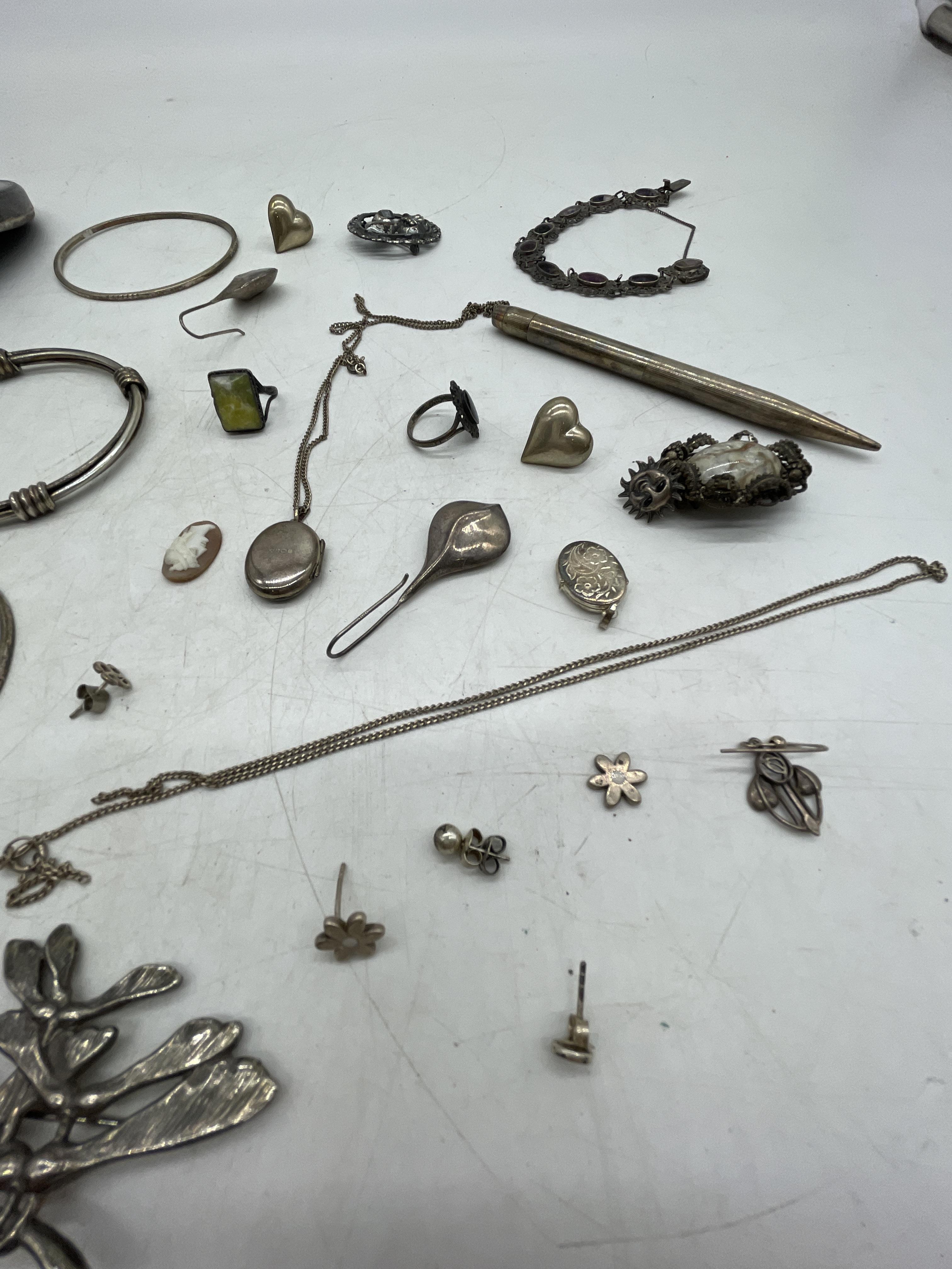 Mixed Silver Jewellery - Image 16 of 16