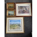 Four Prints include Jacobus Storck, Millet Jean Fr