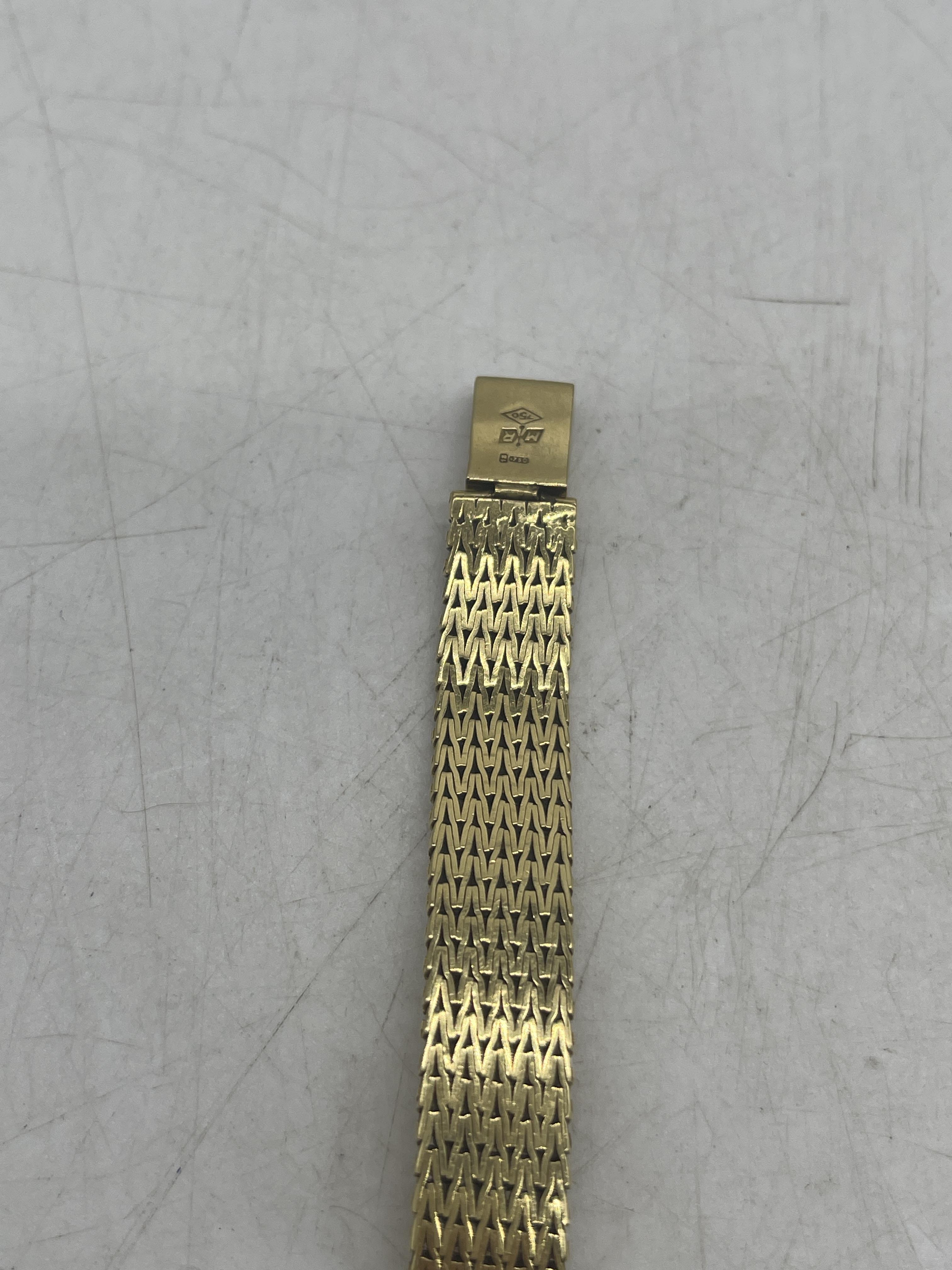 Omega 18ct Hallmarked Gold Ladies Watch. - Image 10 of 12