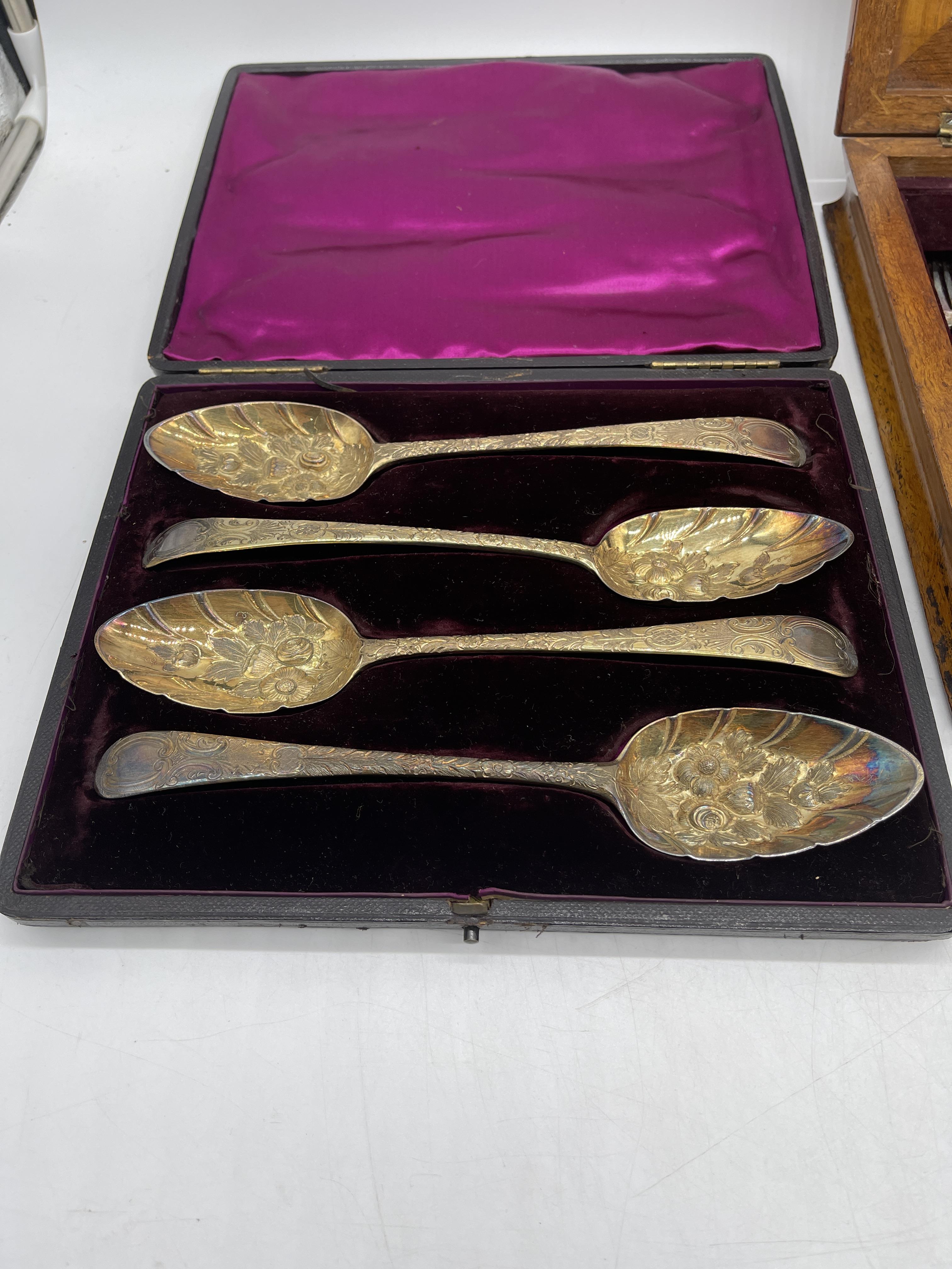 Two Silver Cutlery sets - Image 4 of 11