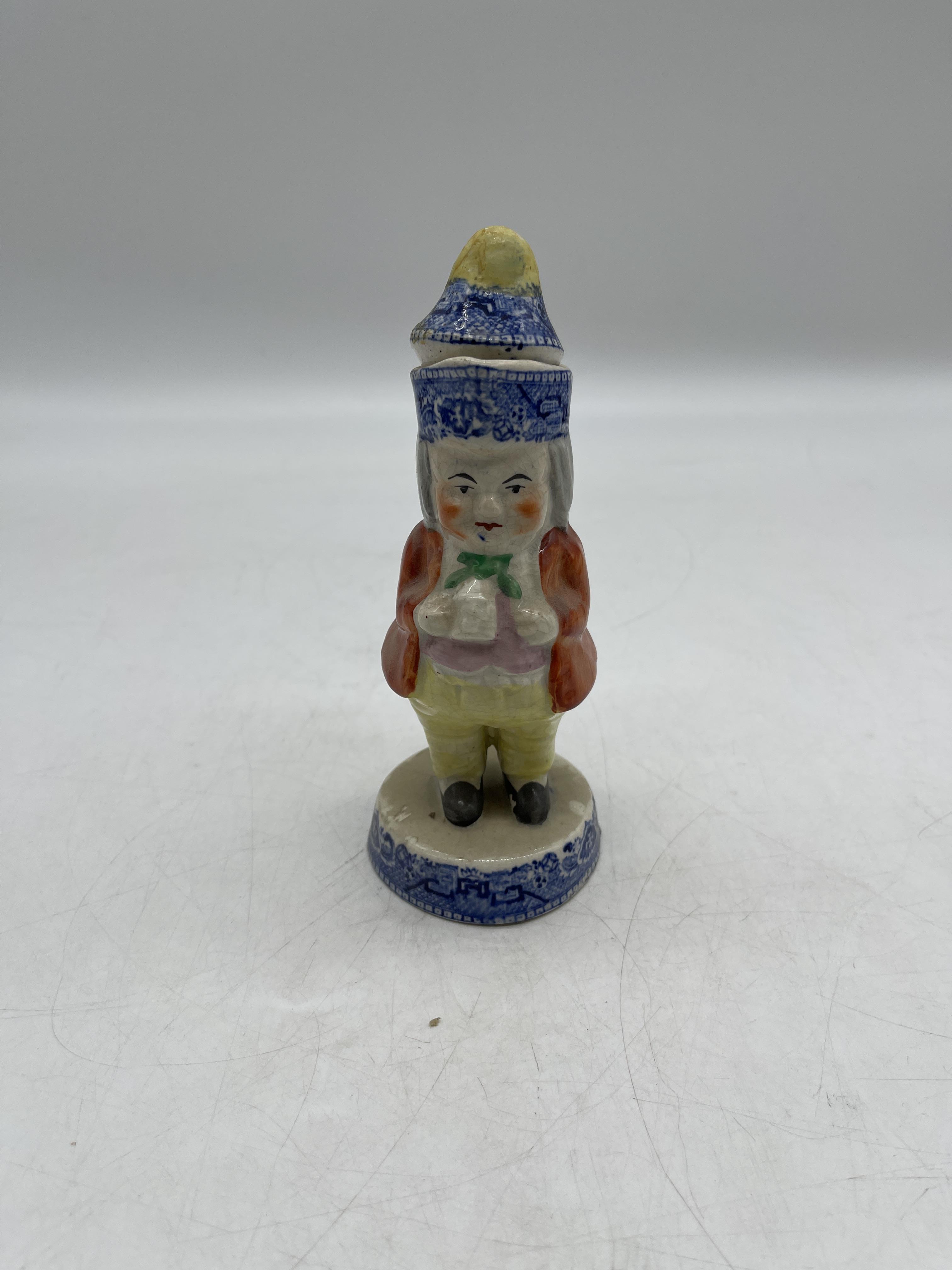 Toby men miniature ceramic figurines 8 , (one damaged) - Image 46 of 60