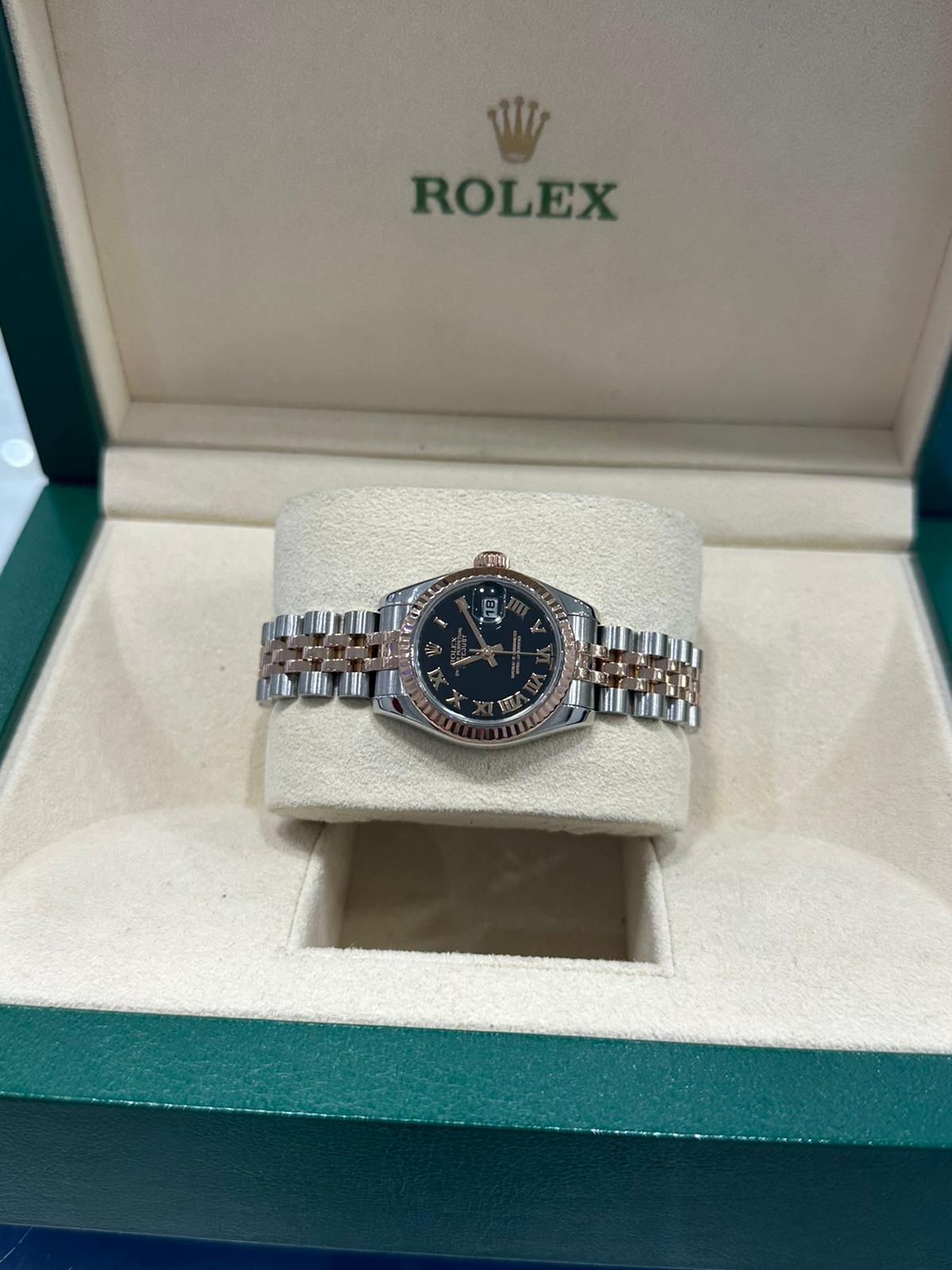 Rolex Datejust 26mm steel and rose gold - 179171 2 - Image 2 of 10
