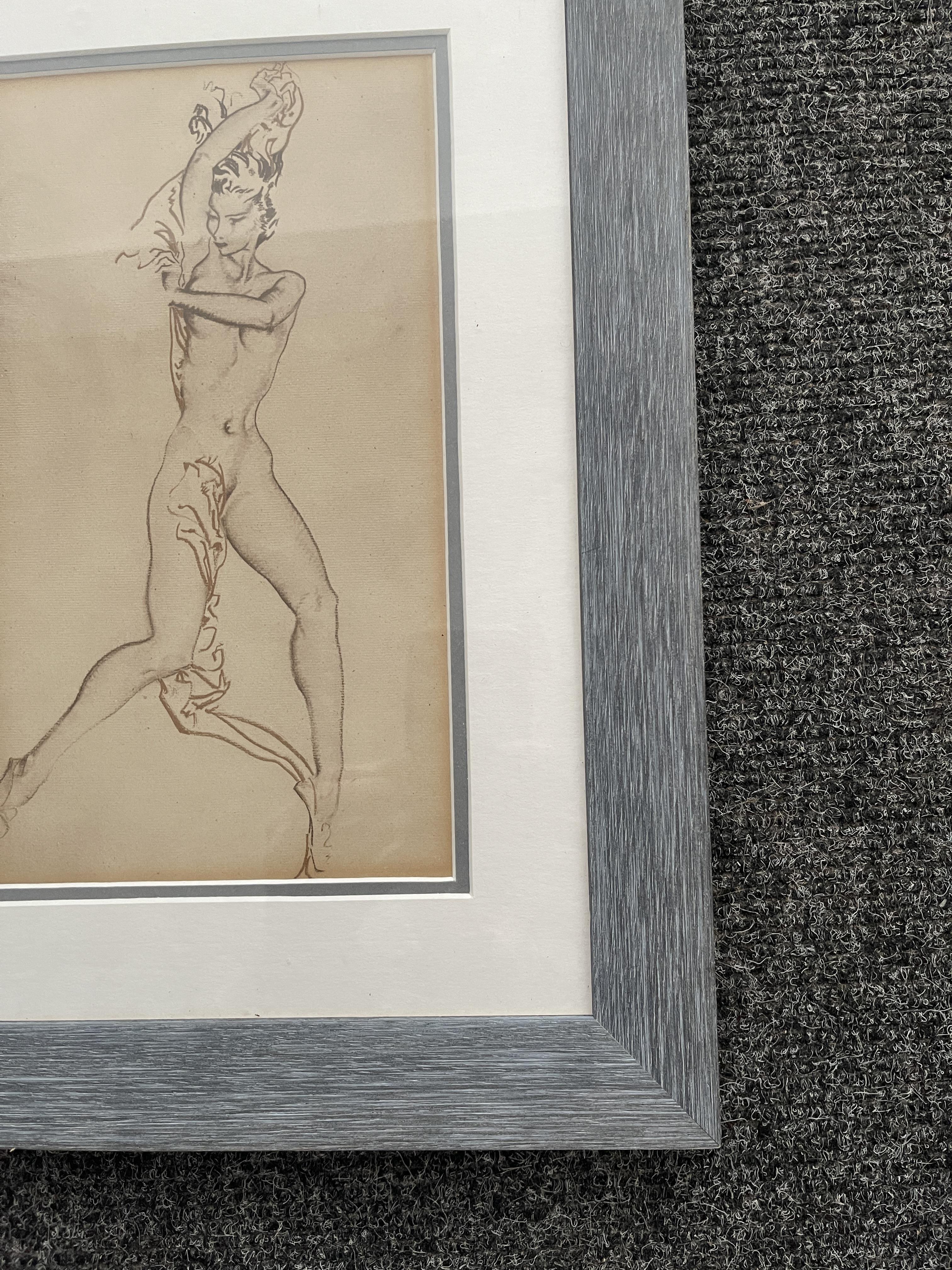 Four Framed Pictures of Nude Woman, all signed. - Image 6 of 45