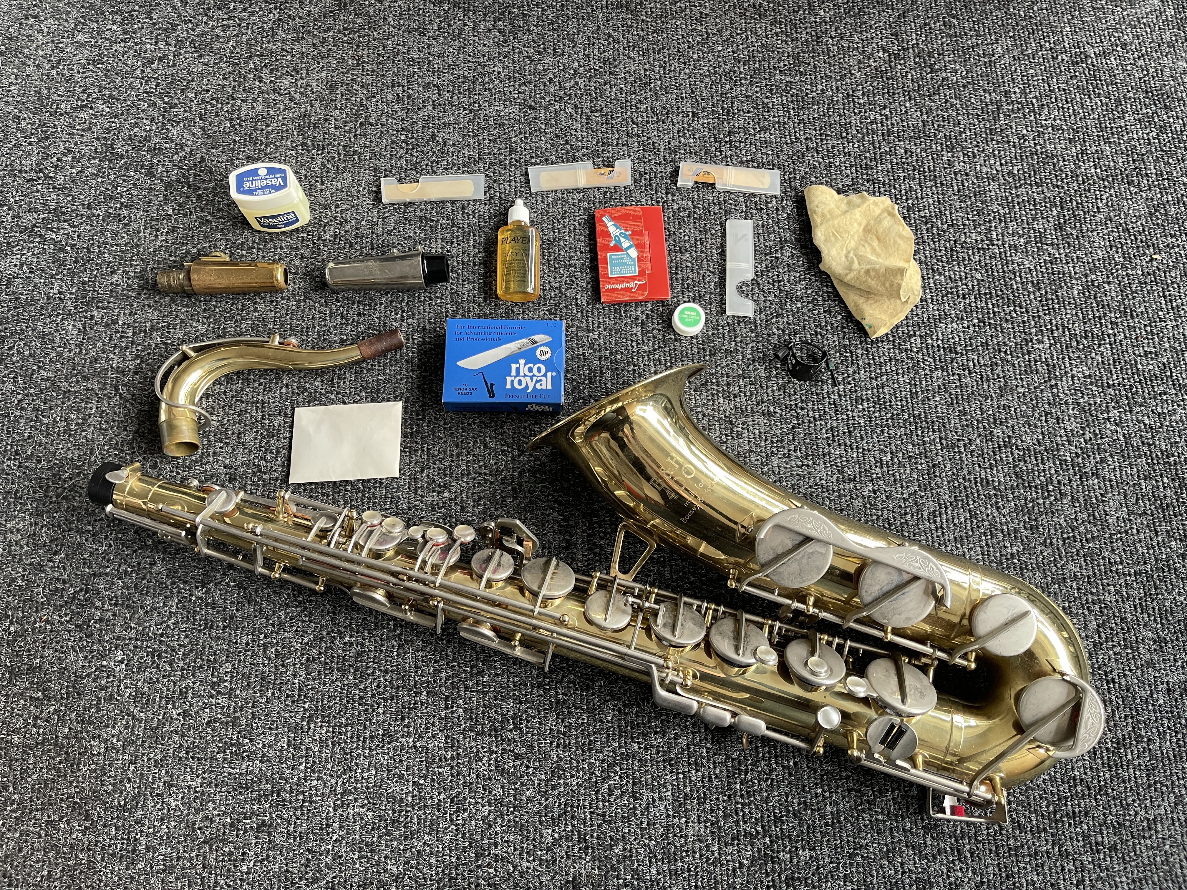 B&H 400 made for Boosey & Hawkes Cased Saxophone. - Image 2 of 31