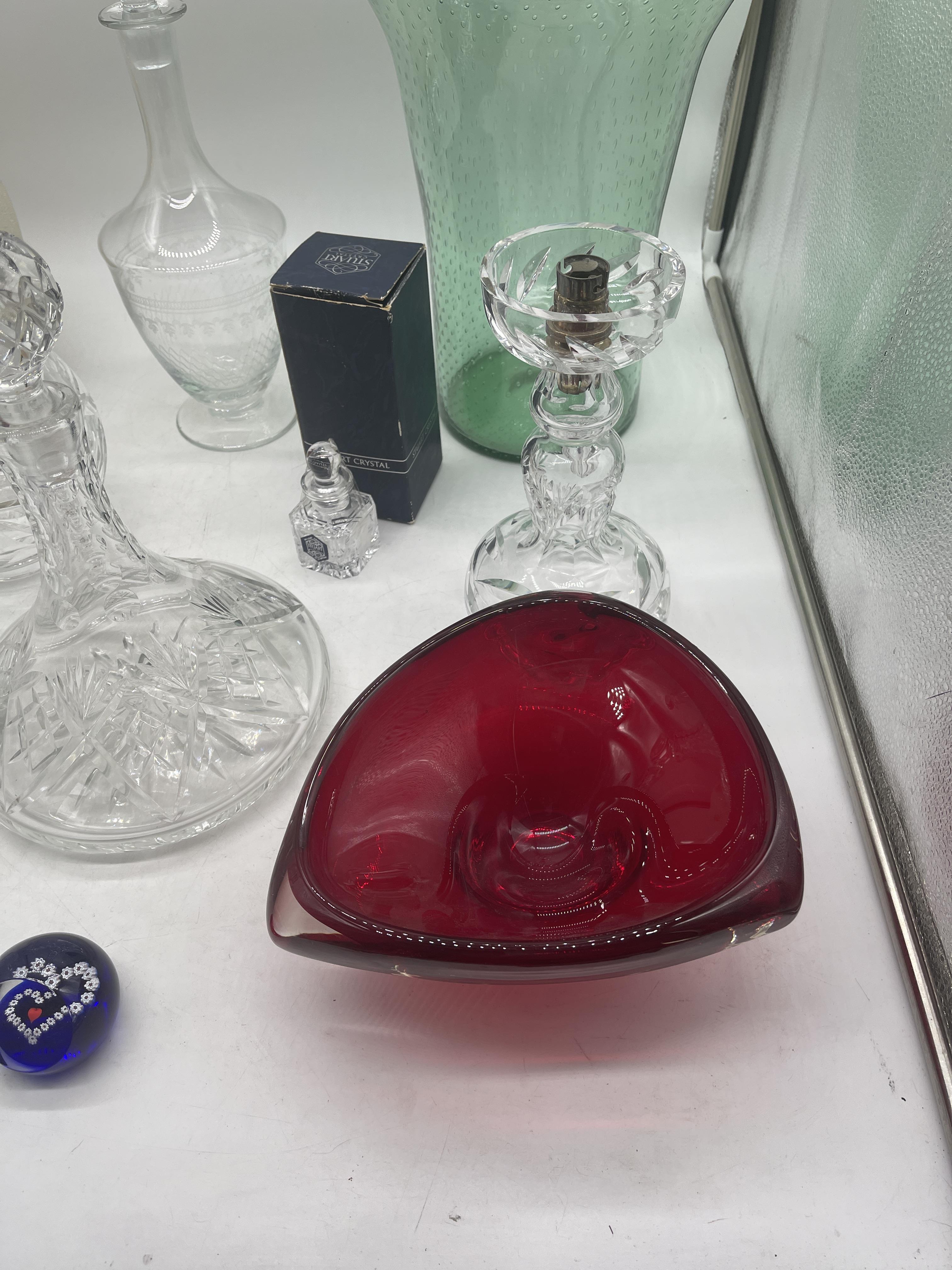 Assortment of Glassware to include Crystal, Paperw - Image 13 of 14