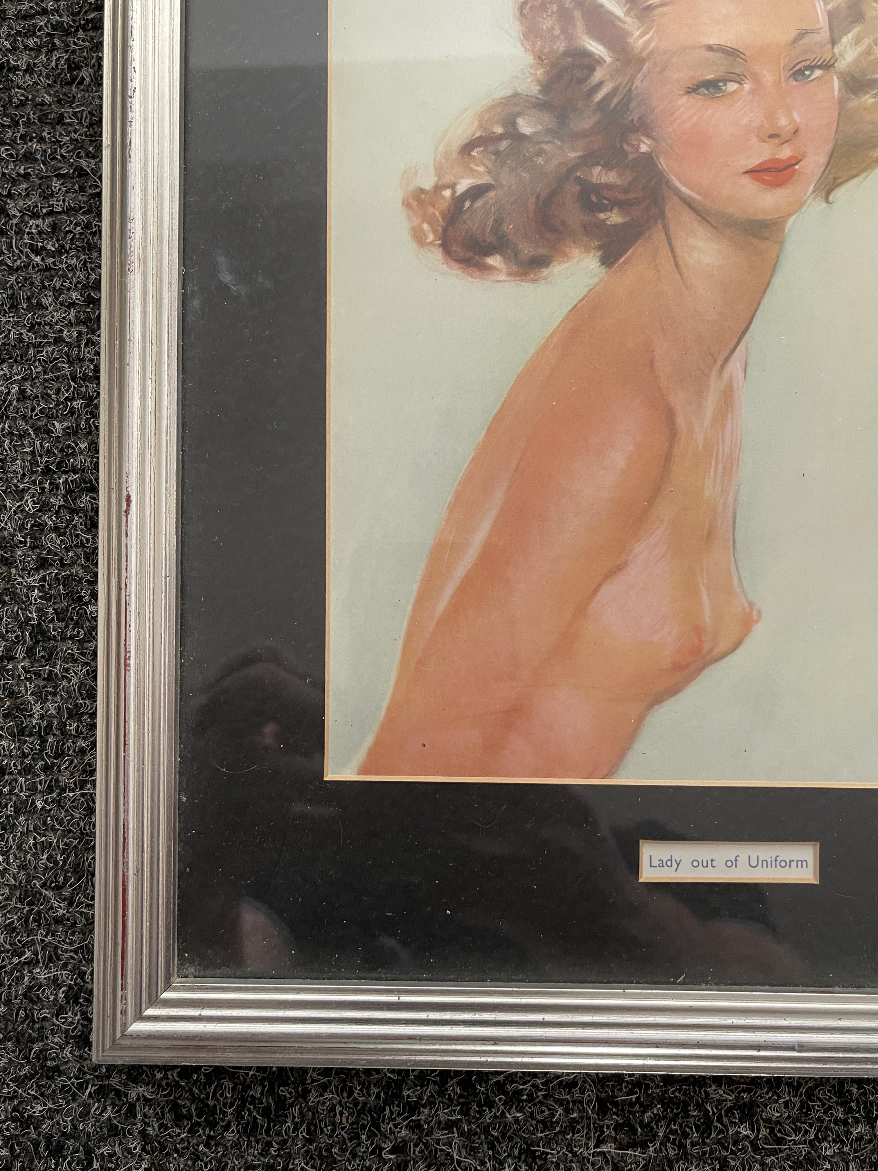 Four Framed Pictures of Nude Woman, all signed. - Image 26 of 45