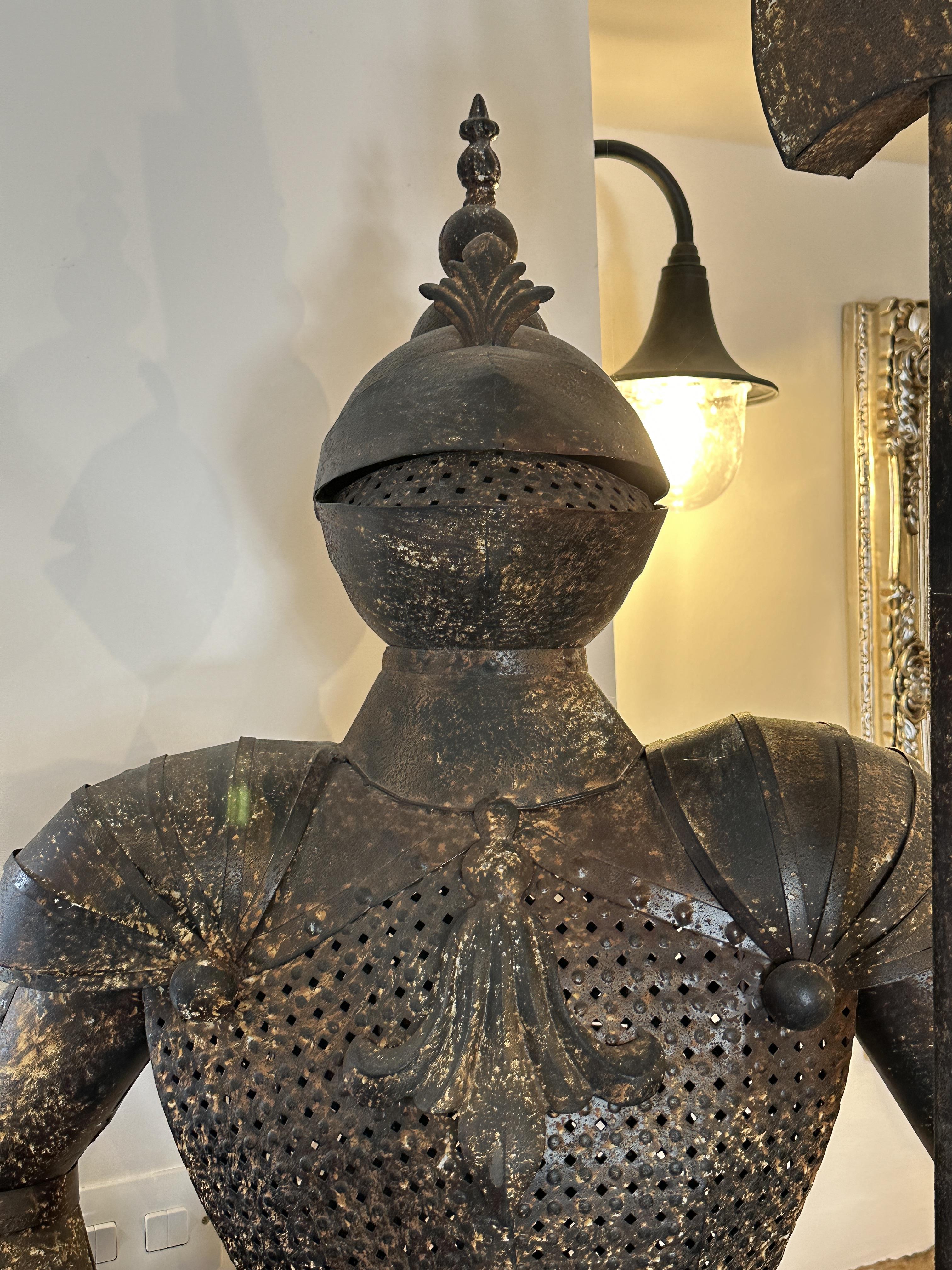 Pair of Medieval Style Full Size Suits Of Armour w - Image 21 of 44