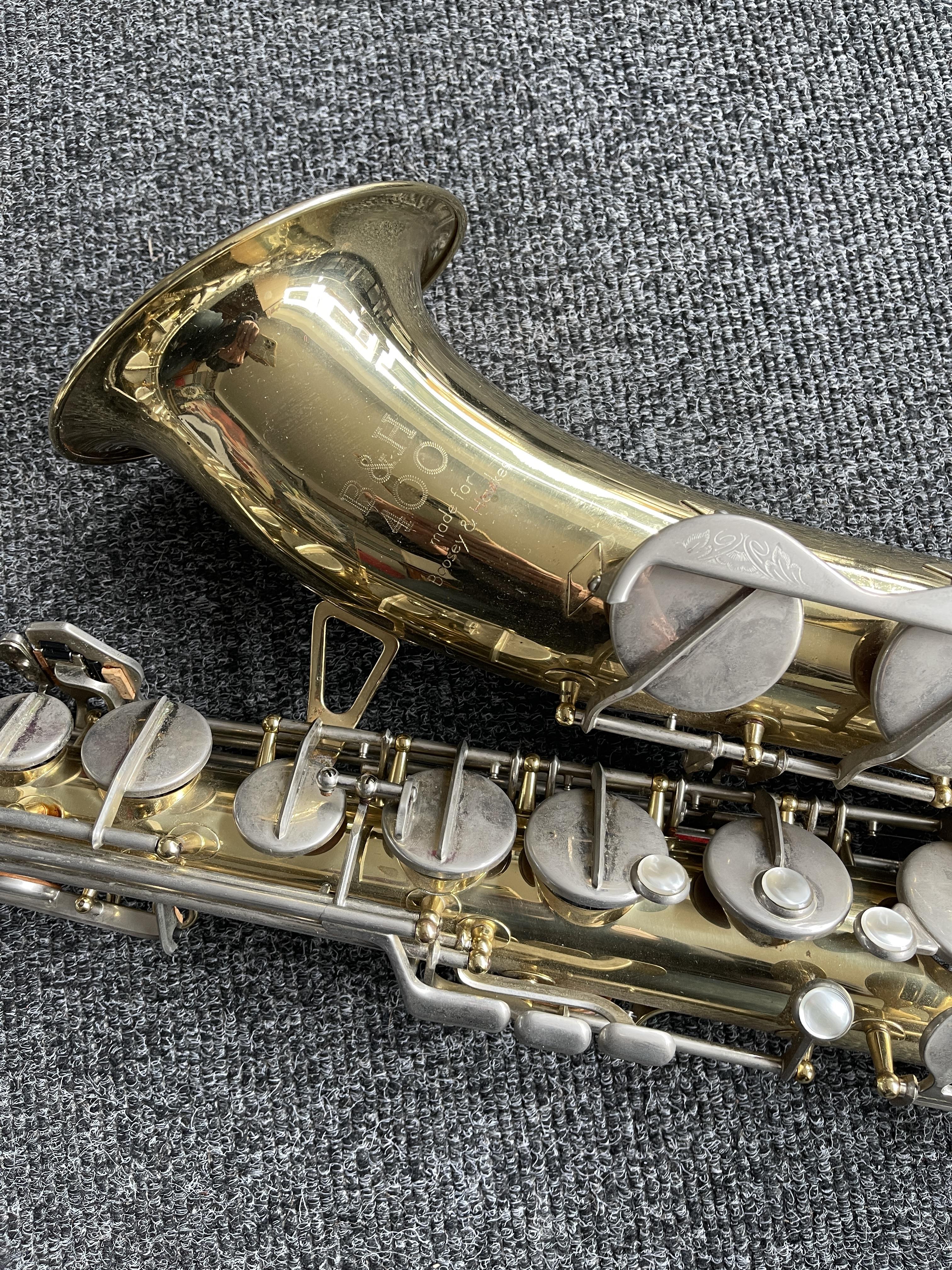 B&H 400 made for Boosey & Hawkes Cased Saxophone. - Image 8 of 31