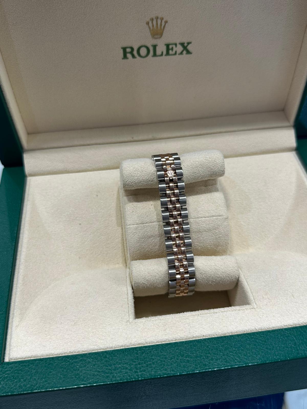 Rolex Datejust 26mm steel and rose gold - 179171 2 - Image 8 of 10