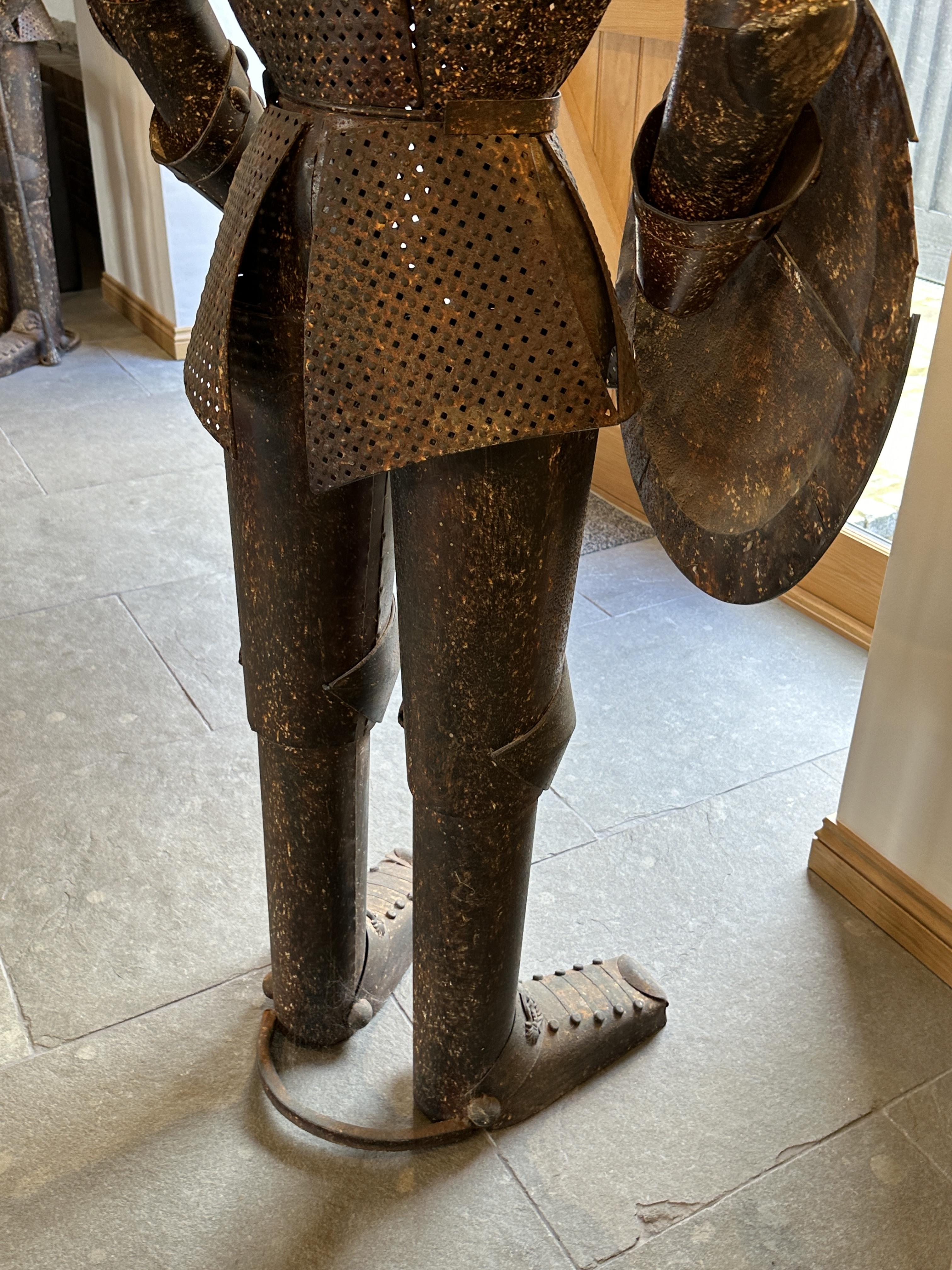 Pair of Medieval Style Full Size Suits Of Armour w - Image 41 of 44