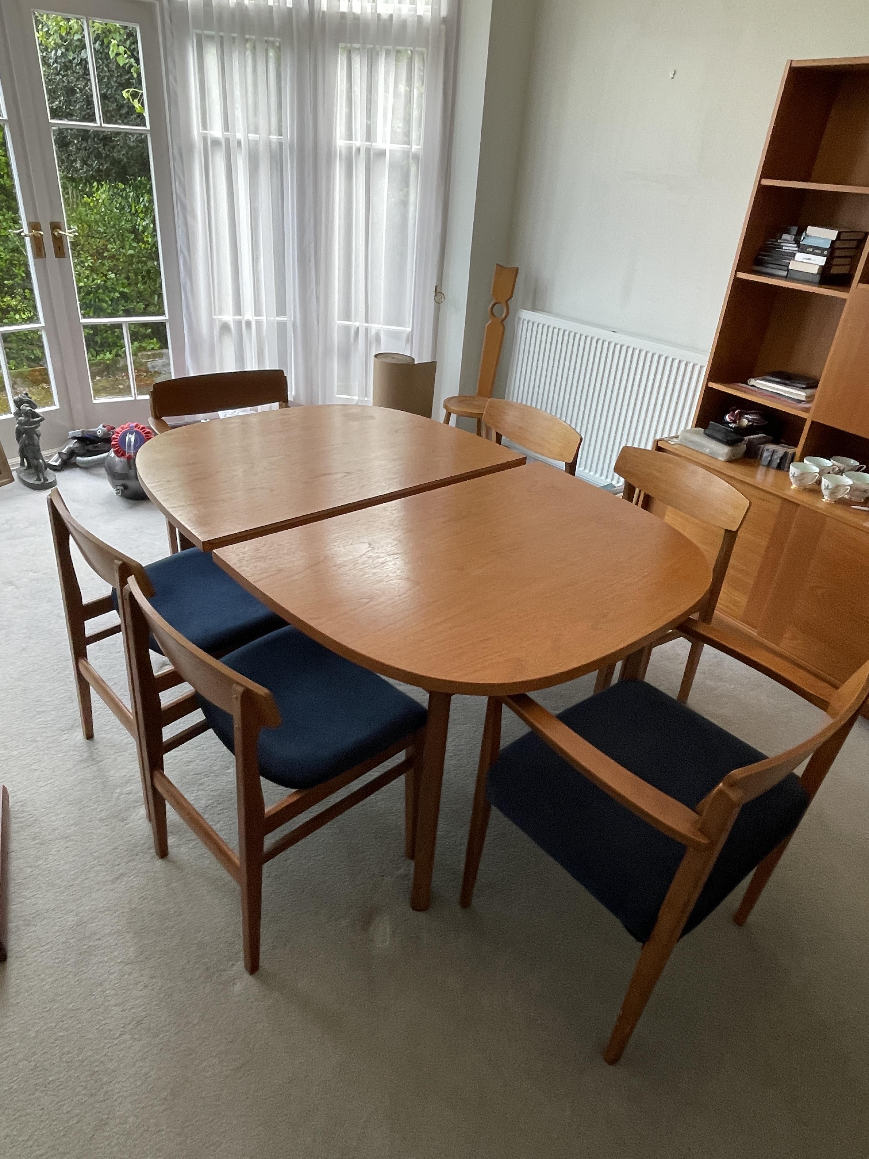 Vintage G Plan Dining Table and Chairs. (To be co - Image 21 of 21
