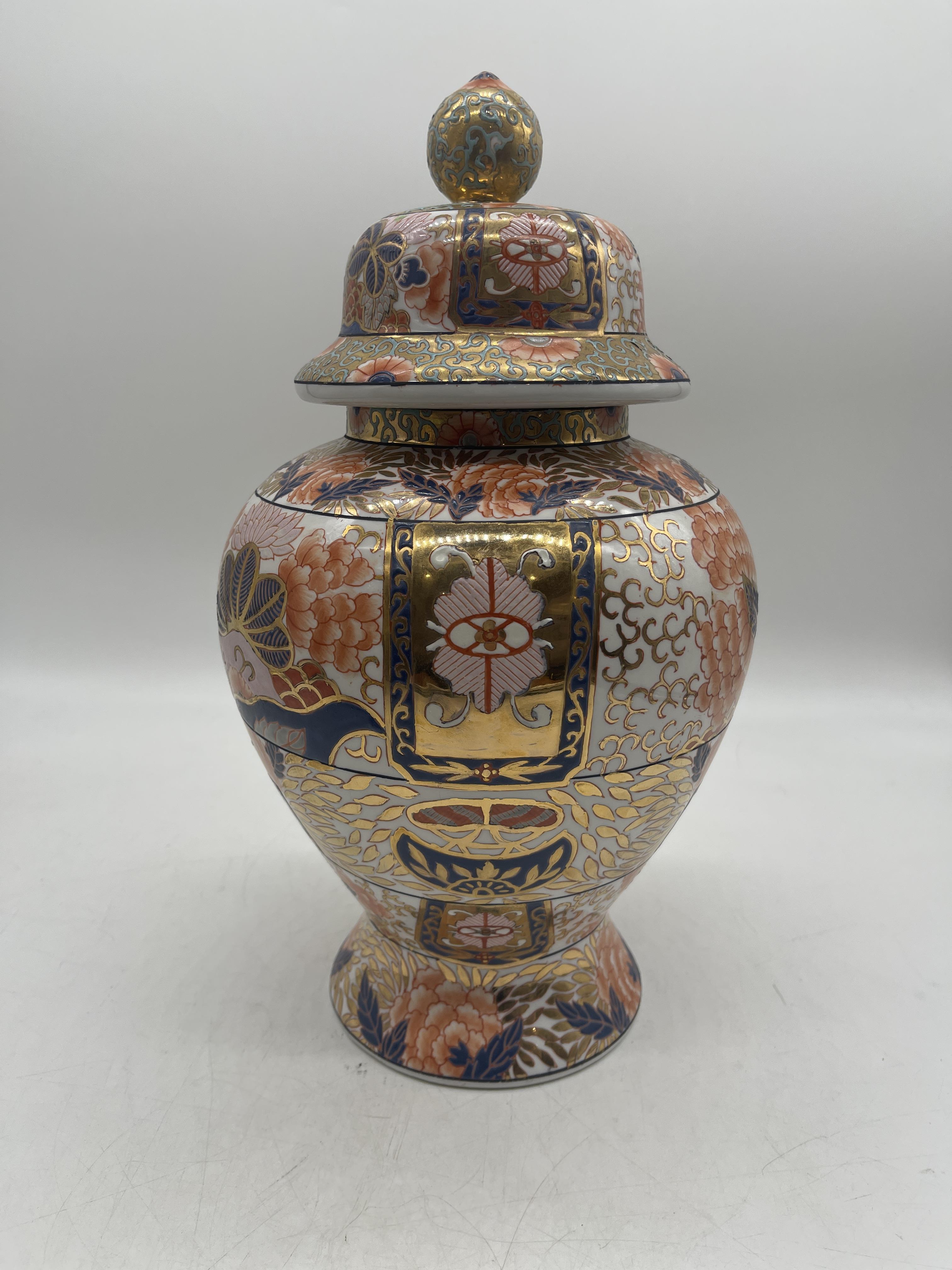 Chinese Floral Decorative Vase and Japanese Satsum - Image 10 of 21