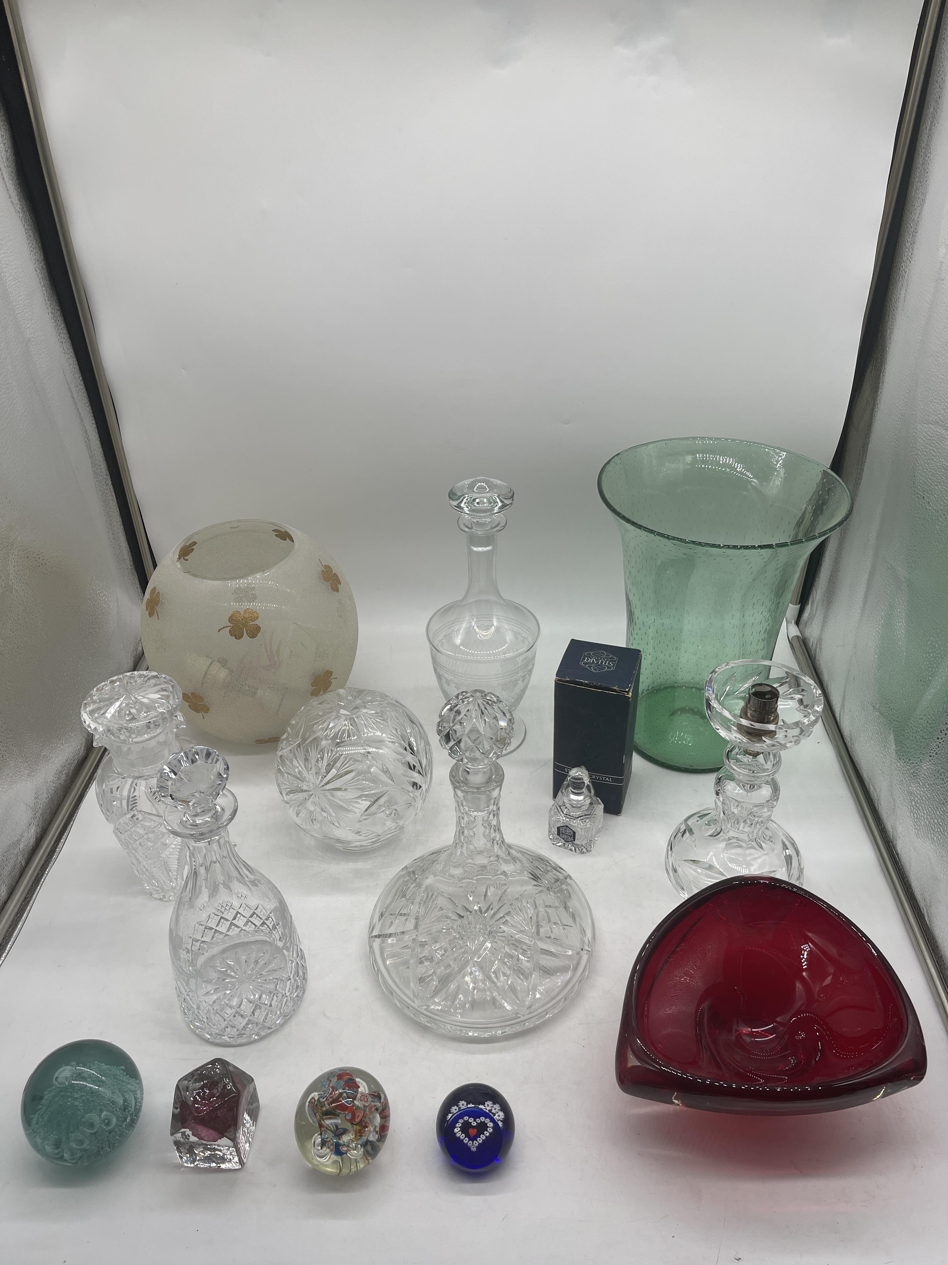 Assortment of Glassware to include Crystal, Paperw - Image 14 of 14