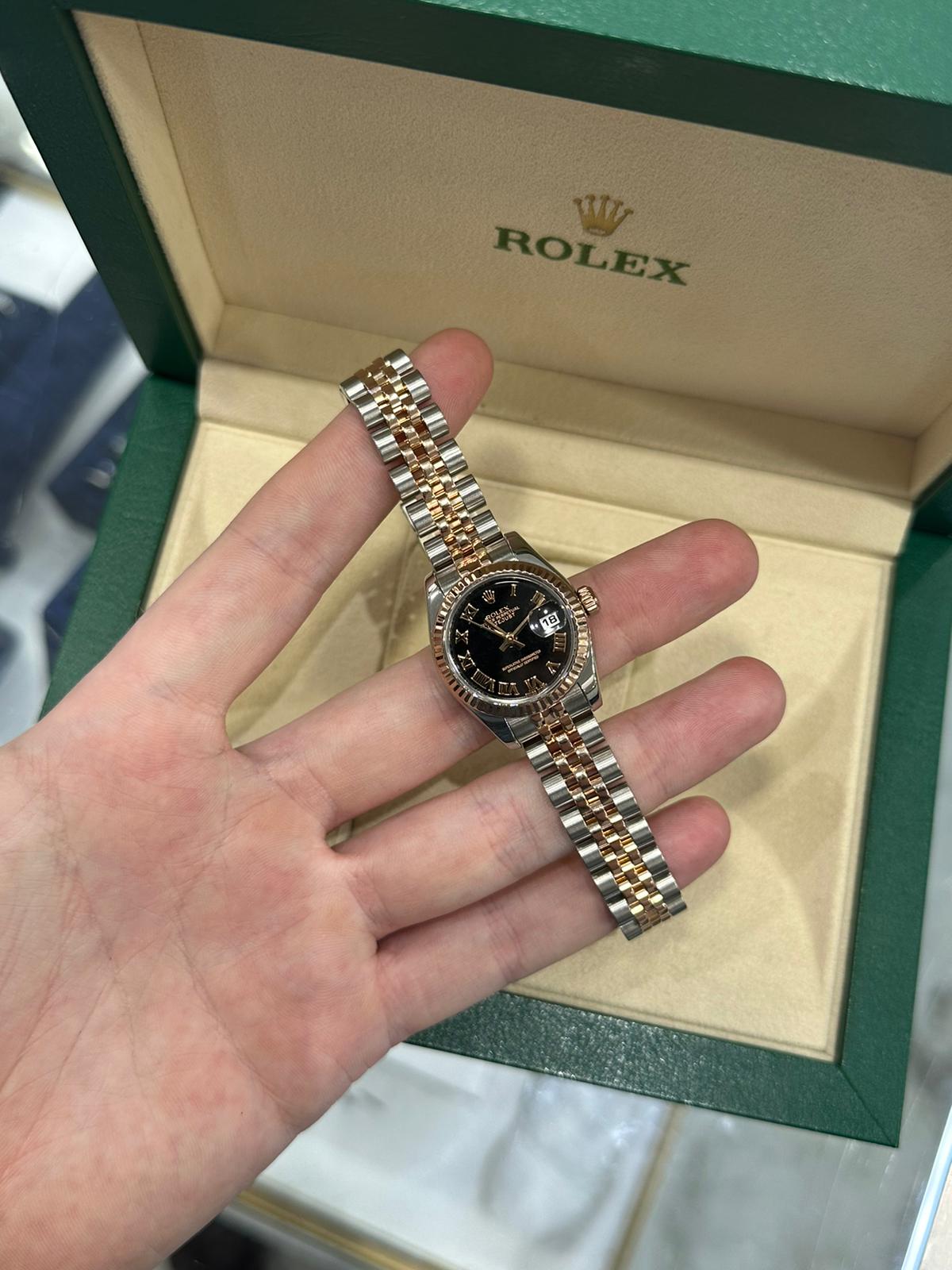 Rolex Datejust 26mm steel and rose gold - 179171 2 - Image 10 of 10