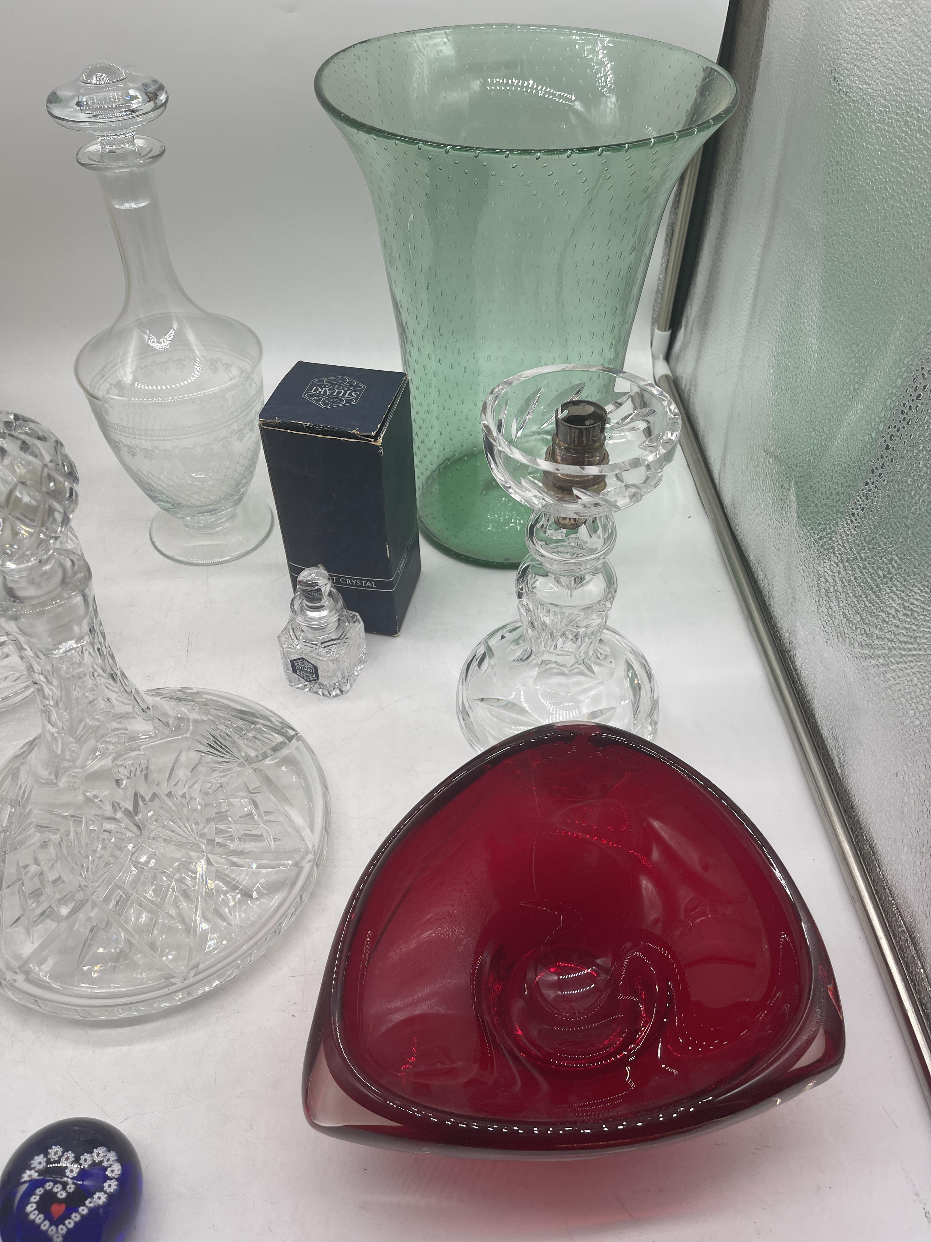 Assortment of Glassware to include Crystal, Paperw - Image 10 of 14