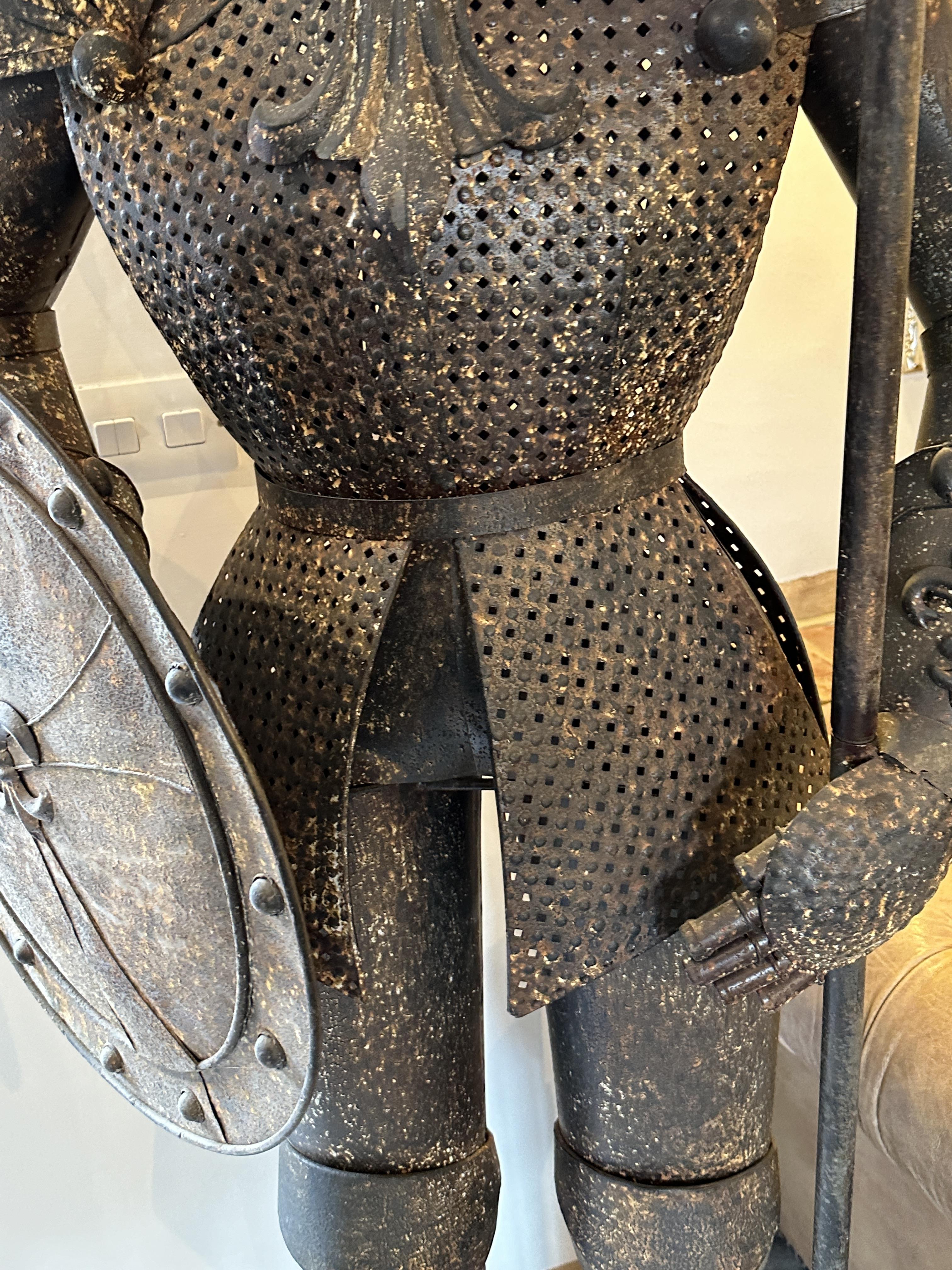 Pair of Medieval Style Full Size Suits Of Armour w - Image 27 of 44