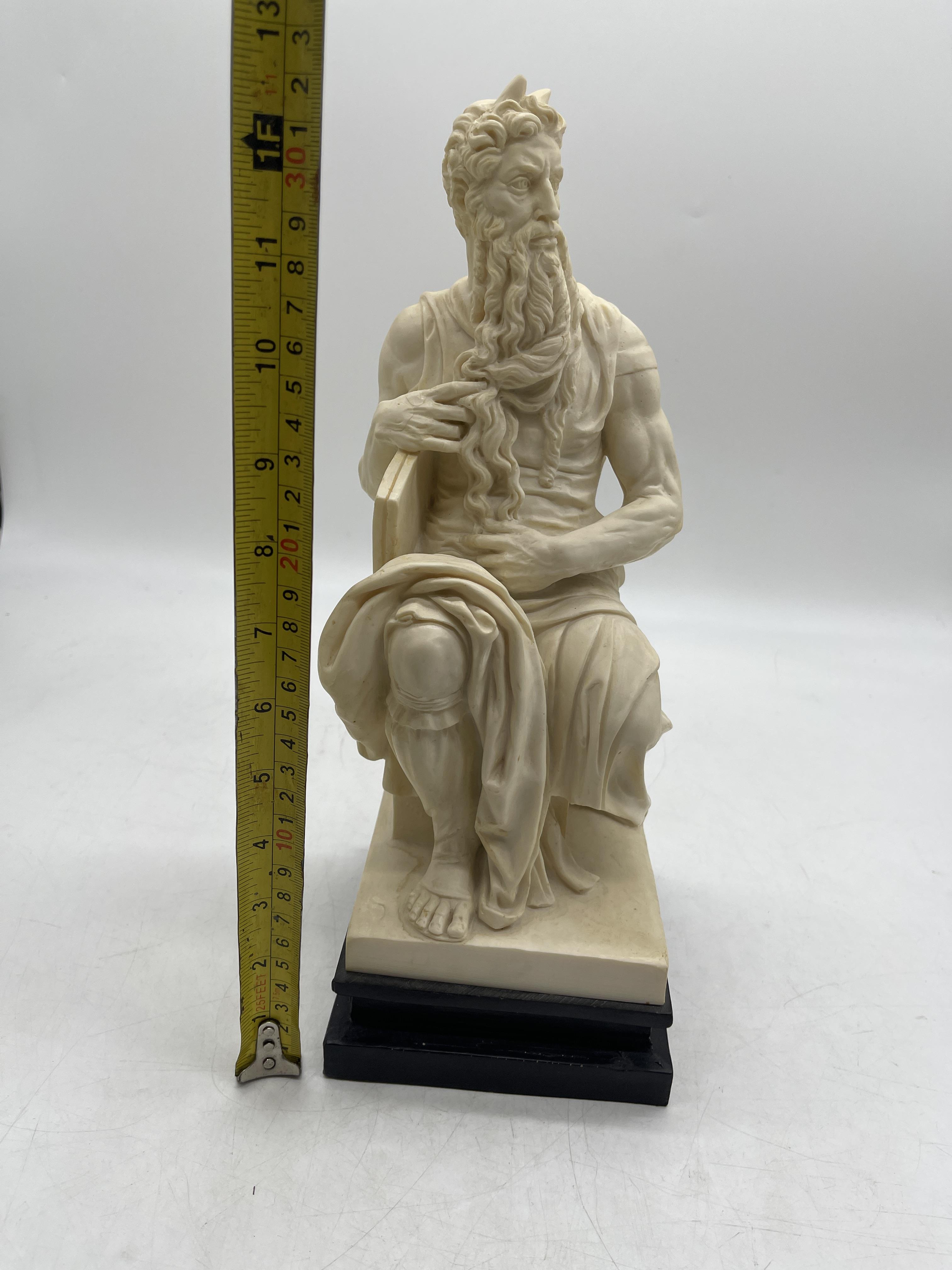 Collection of Greek and Religious Resin Sculptures - Image 16 of 48