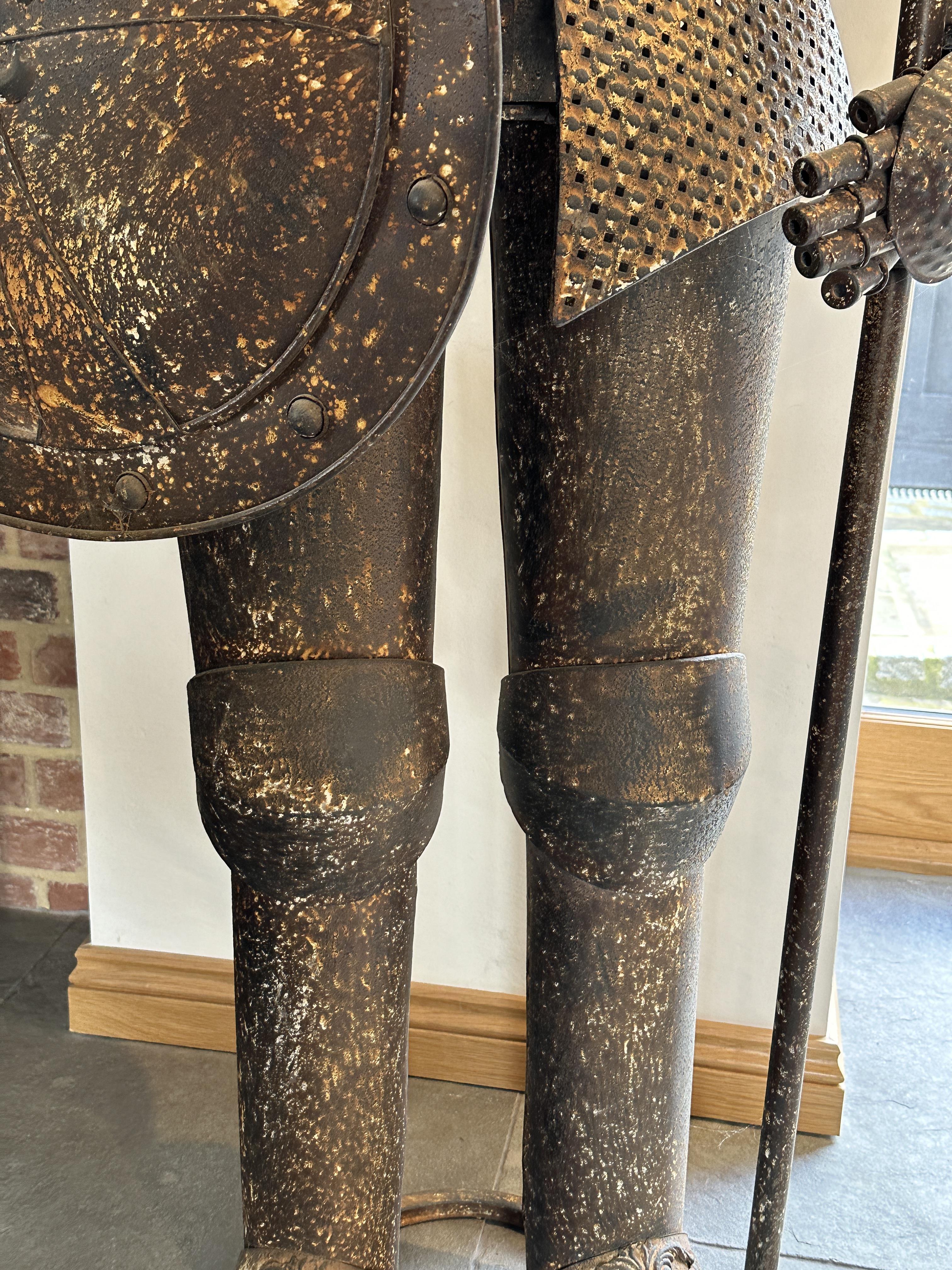 Pair of Medieval Style Full Size Suits Of Armour w - Image 11 of 44
