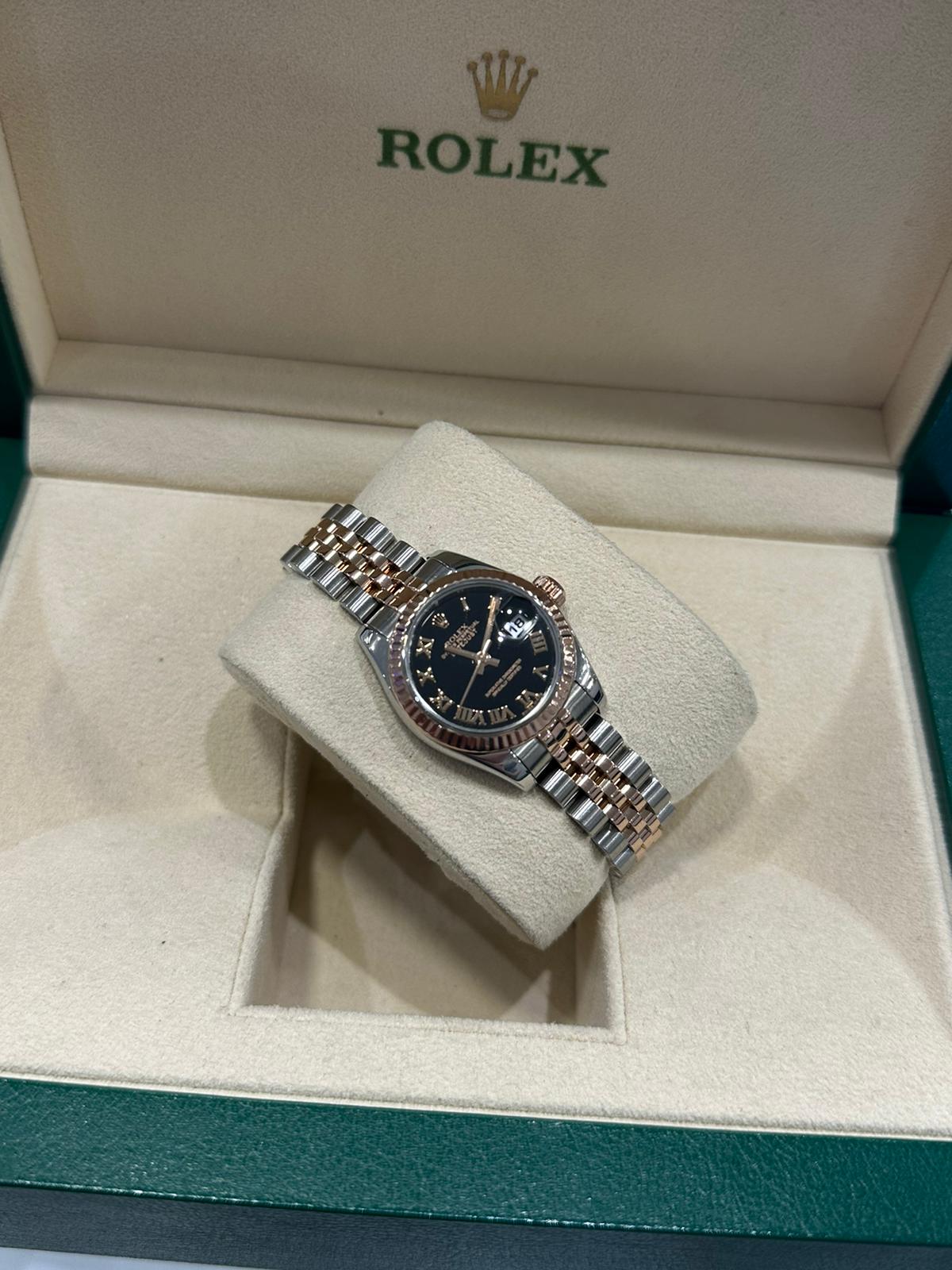 Rolex Datejust 26mm steel and rose gold - 179171 2 - Image 3 of 10