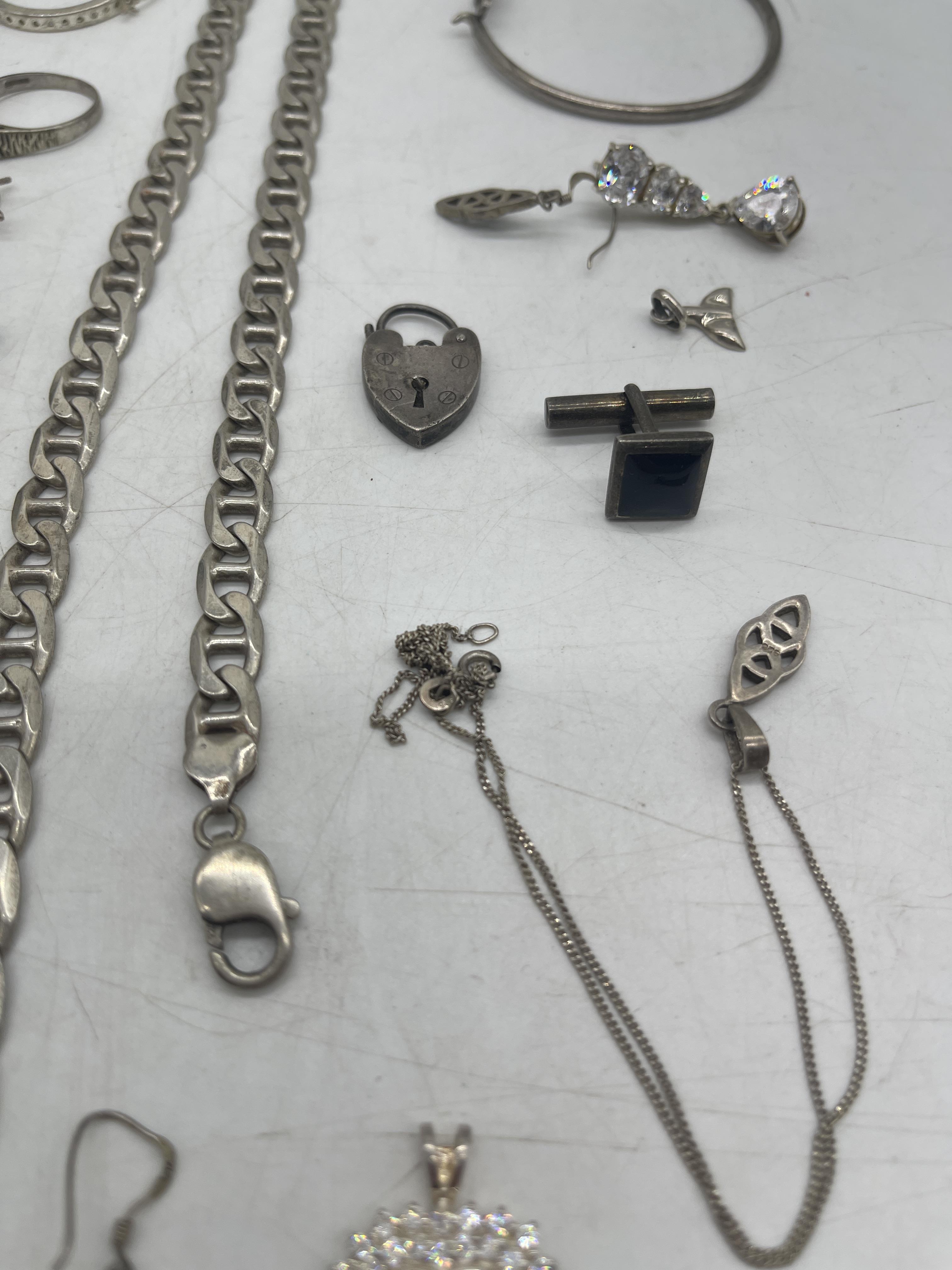 Collection of Silver Jewellery. - Image 13 of 18