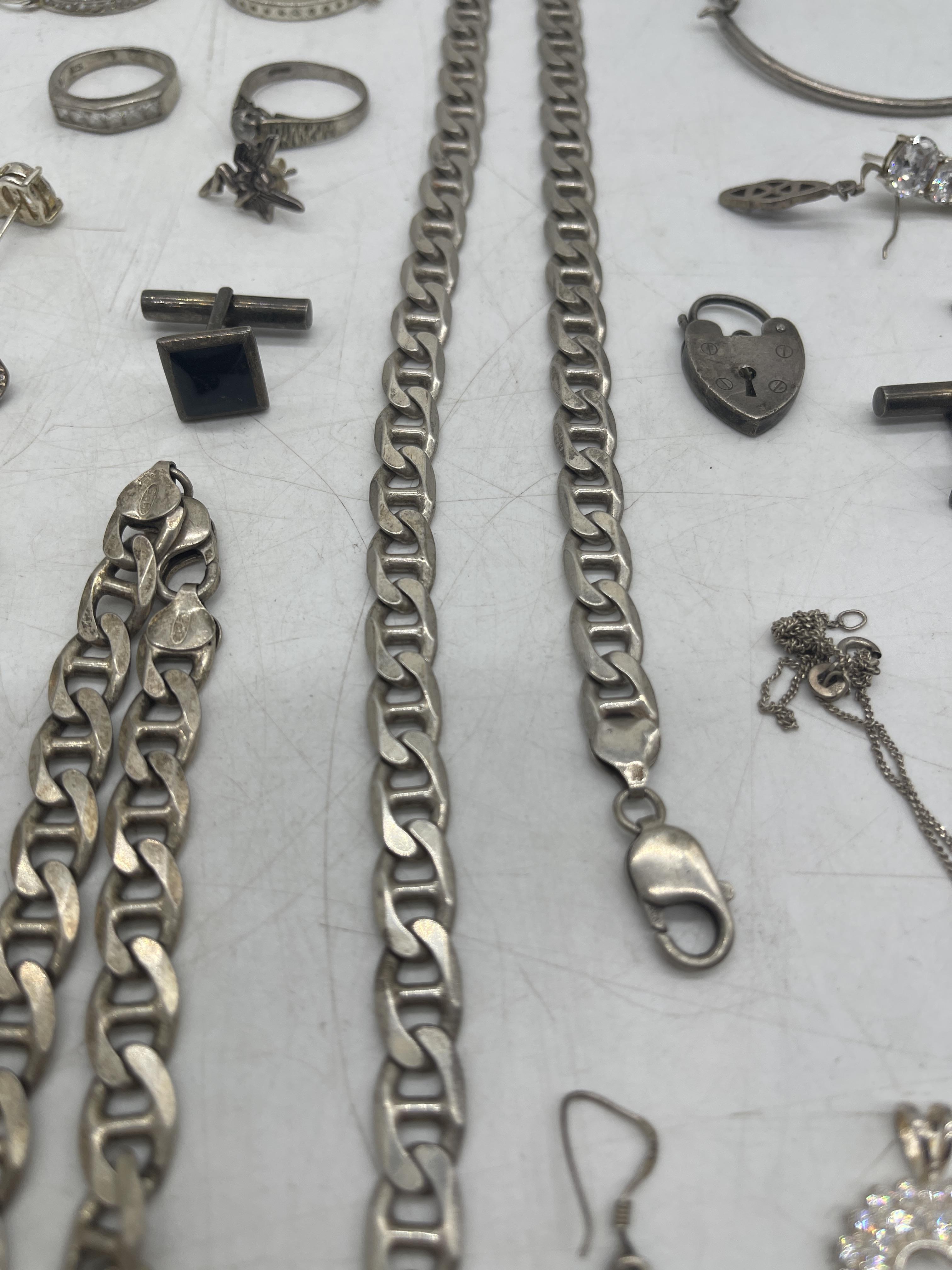 Collection of Silver Jewellery. - Image 12 of 18