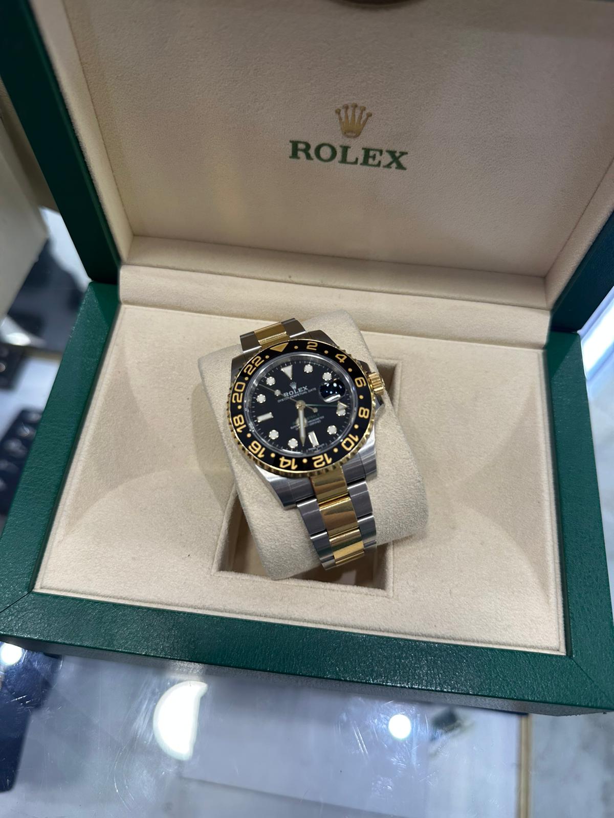 Rolex GMT-Master II steel and gold - 116713LN disc - Image 3 of 11