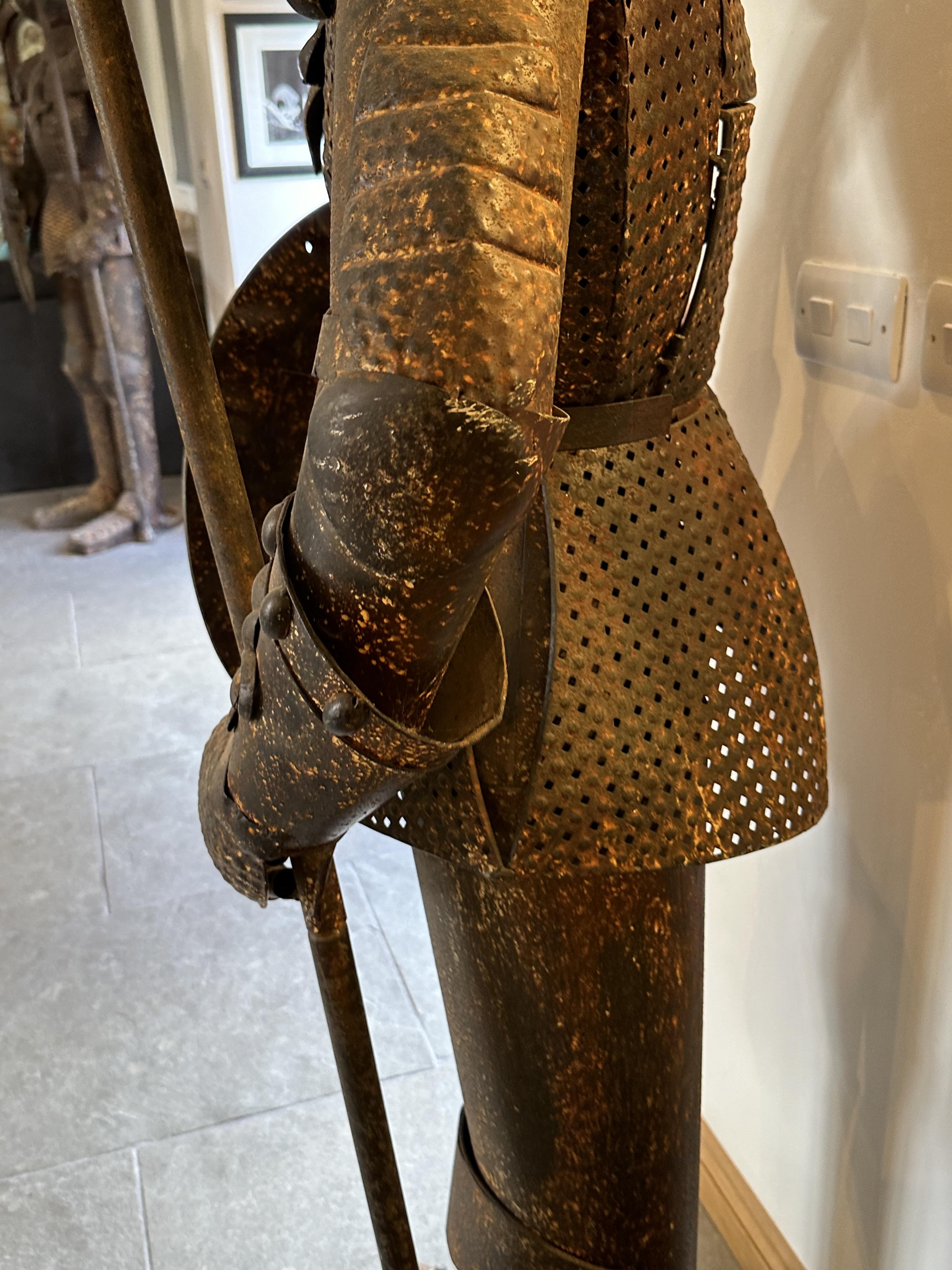 Pair of Medieval Style Full Size Suits Of Armour w - Image 33 of 44