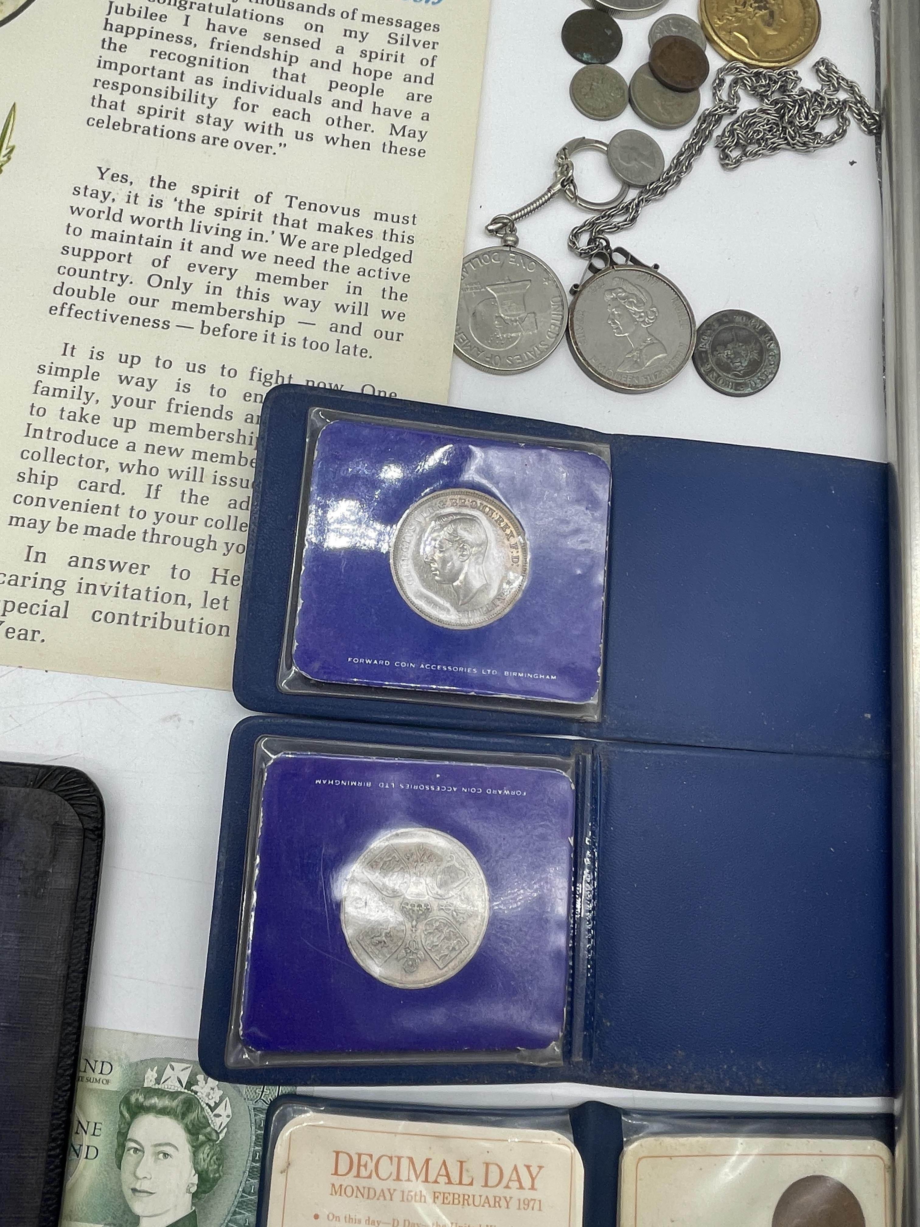 An Album with Collectible Coins along with Royal F - Image 6 of 20