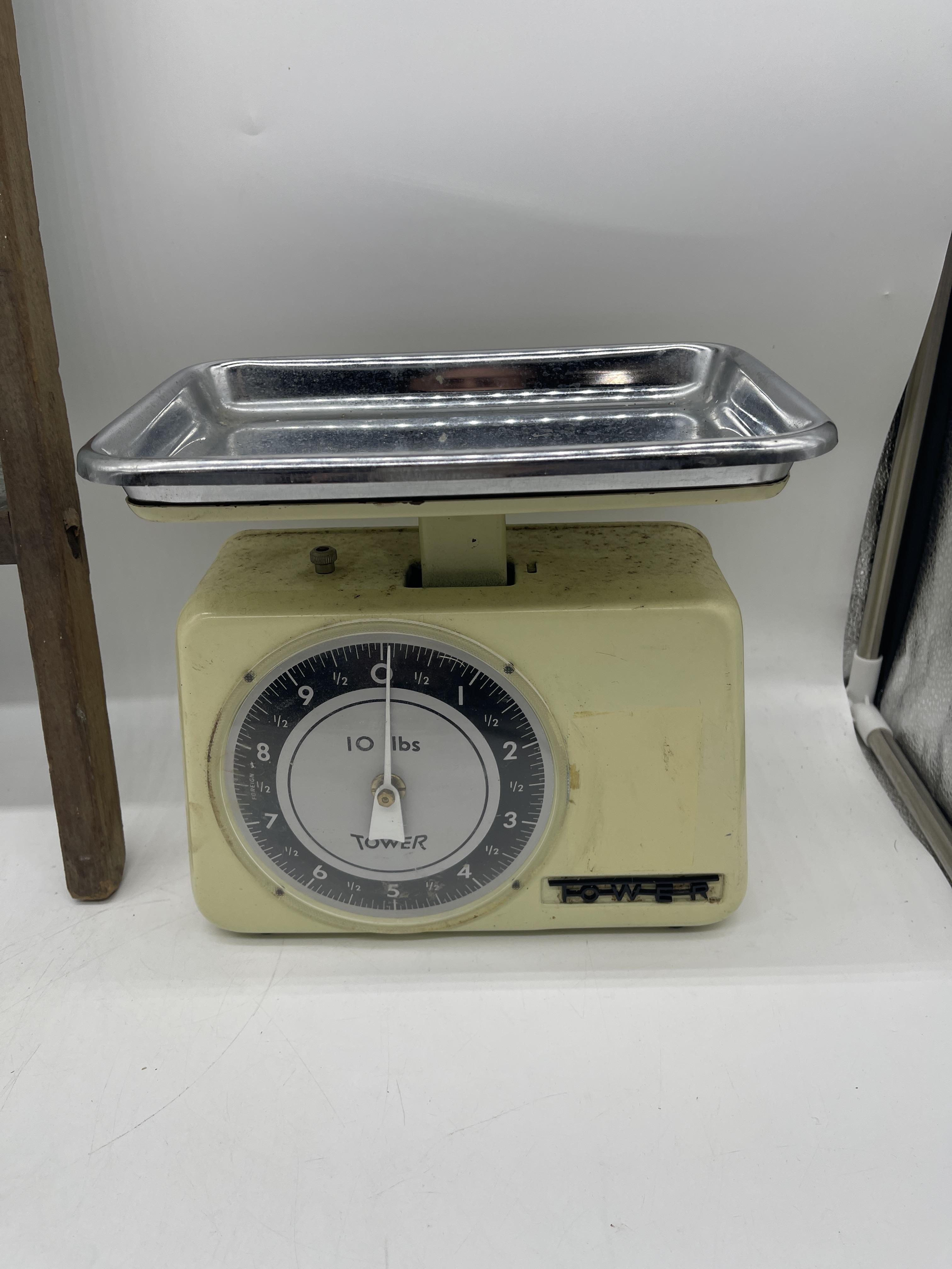 Vintage Washboard along with Vintage Tower Scales. - Image 3 of 7