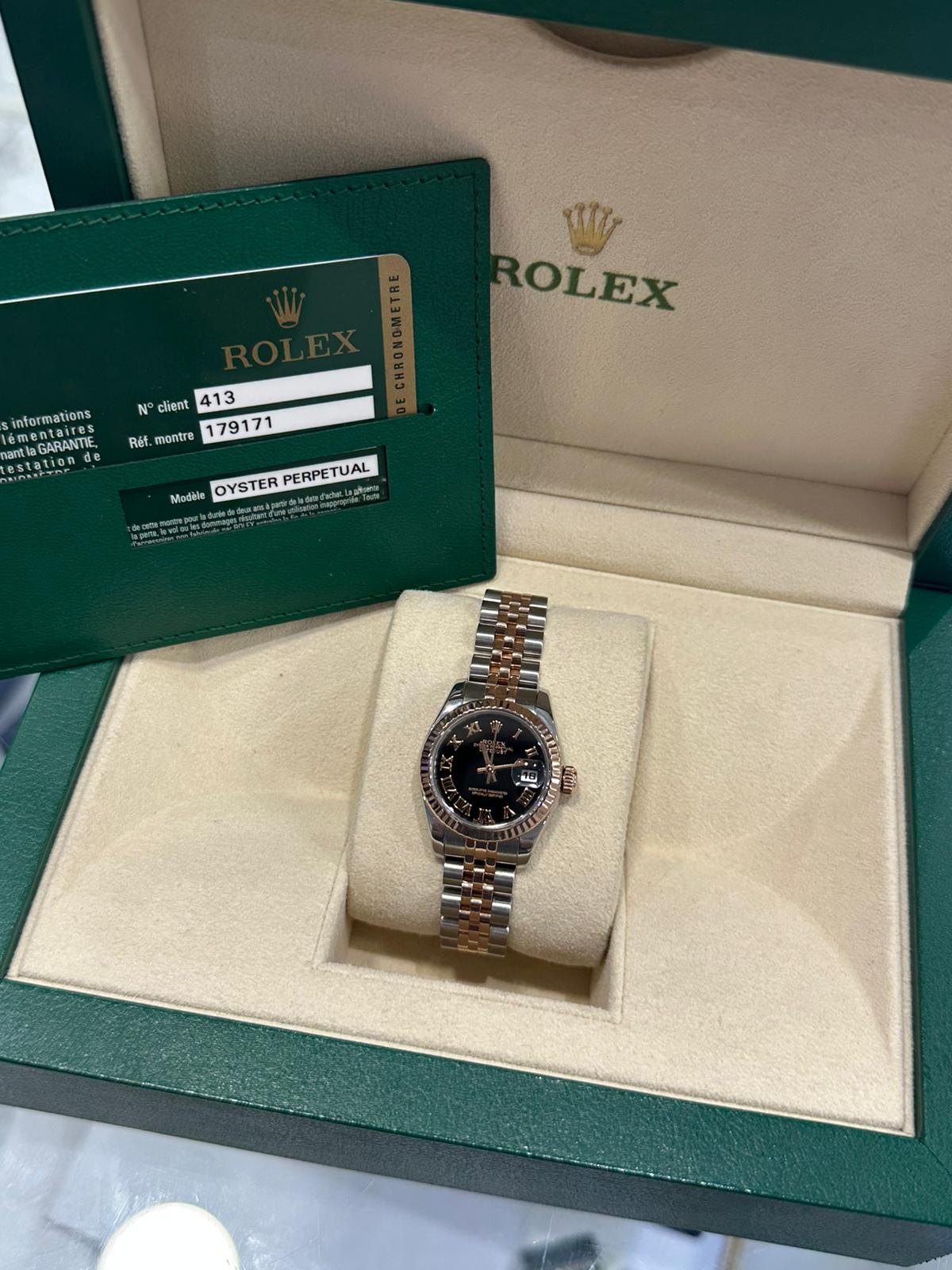 Rolex Datejust 26mm steel and rose gold - 179171 2