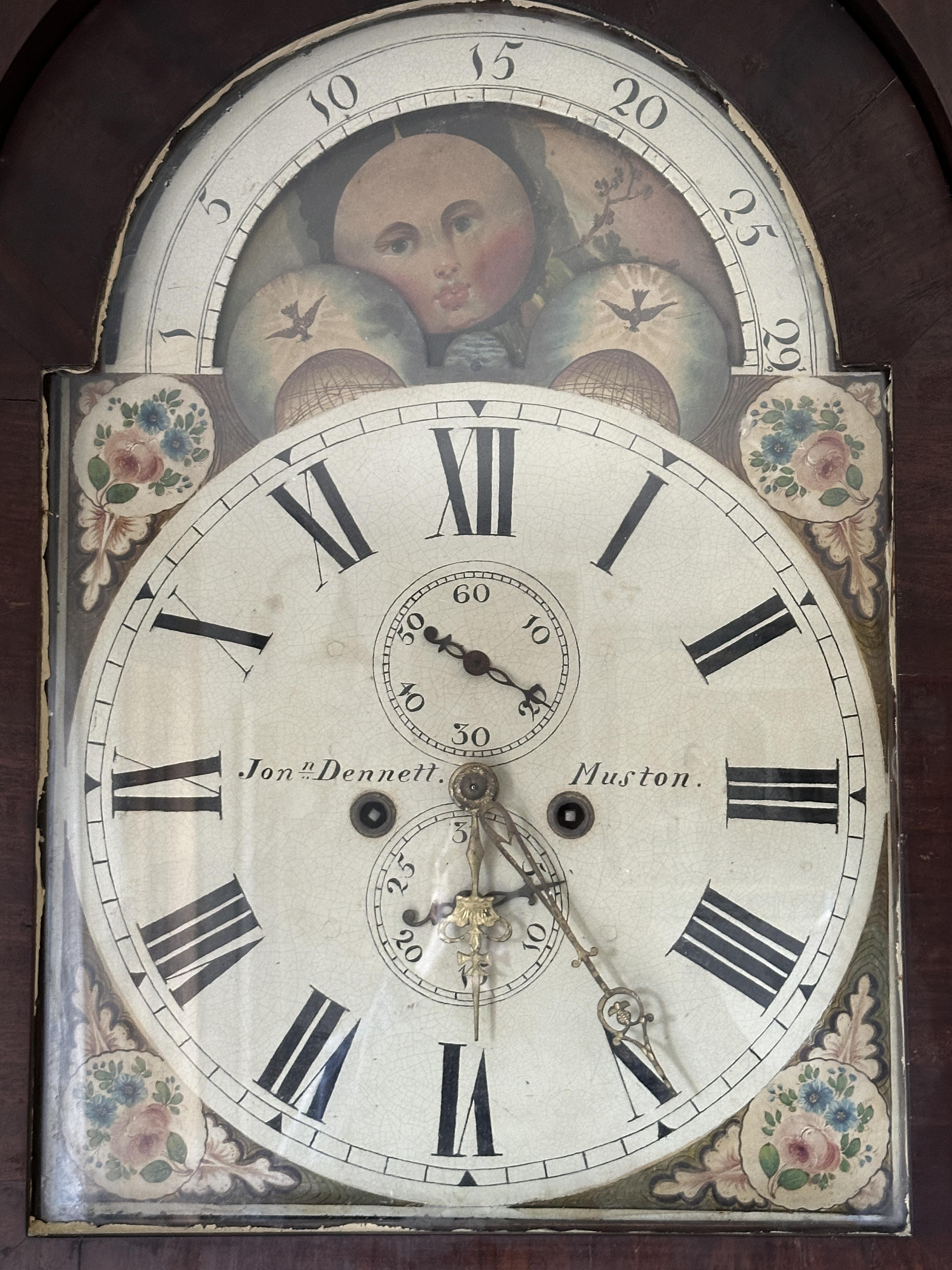 19th Century Mahogany Longcase Clock, the movement - Image 3 of 20
