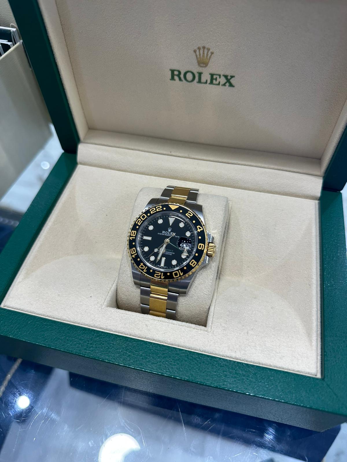 Rolex GMT-Master II steel and gold - 116713LN disc - Image 2 of 11