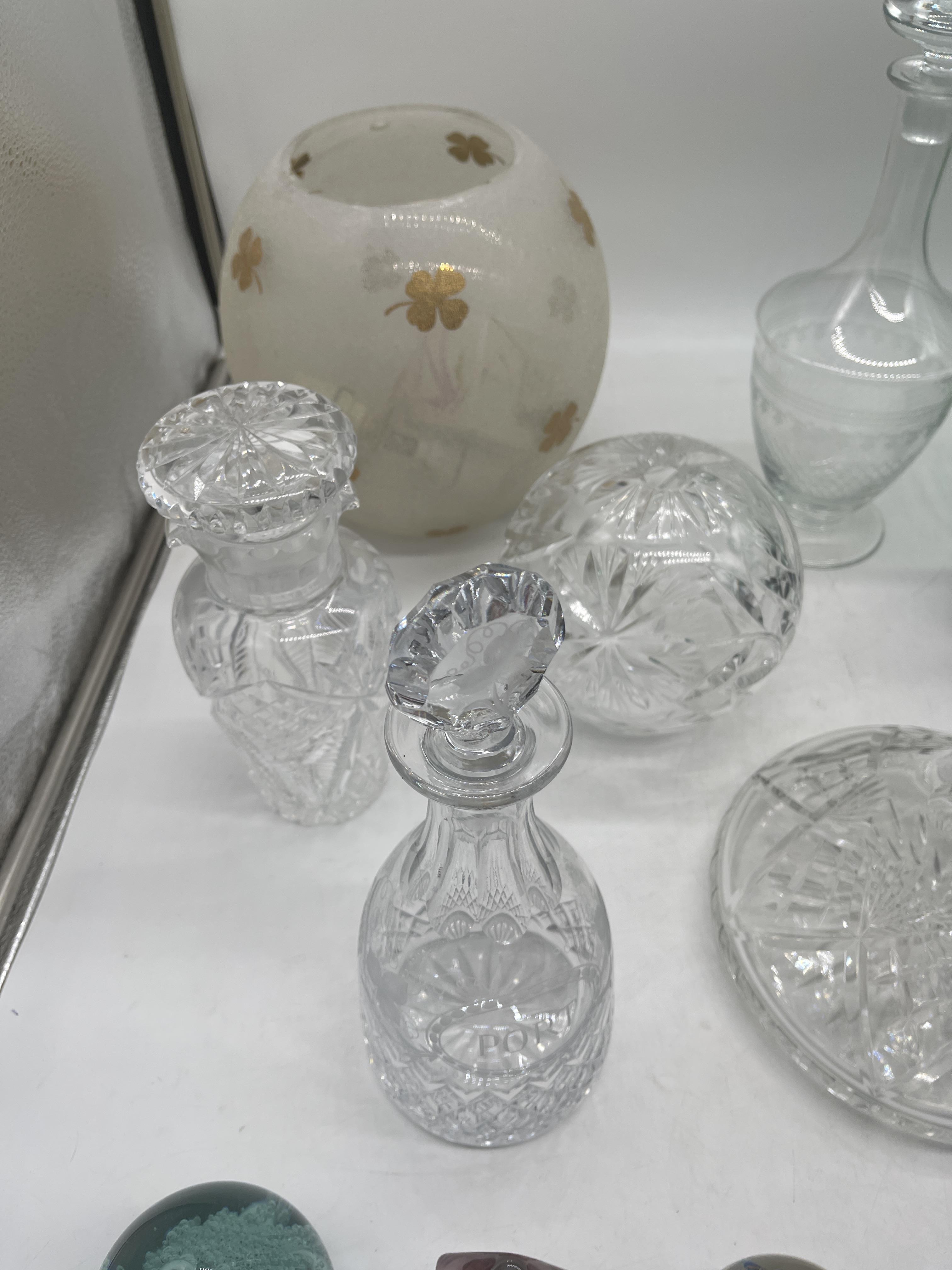 Assortment of Glassware to include Crystal, Paperw - Image 8 of 14