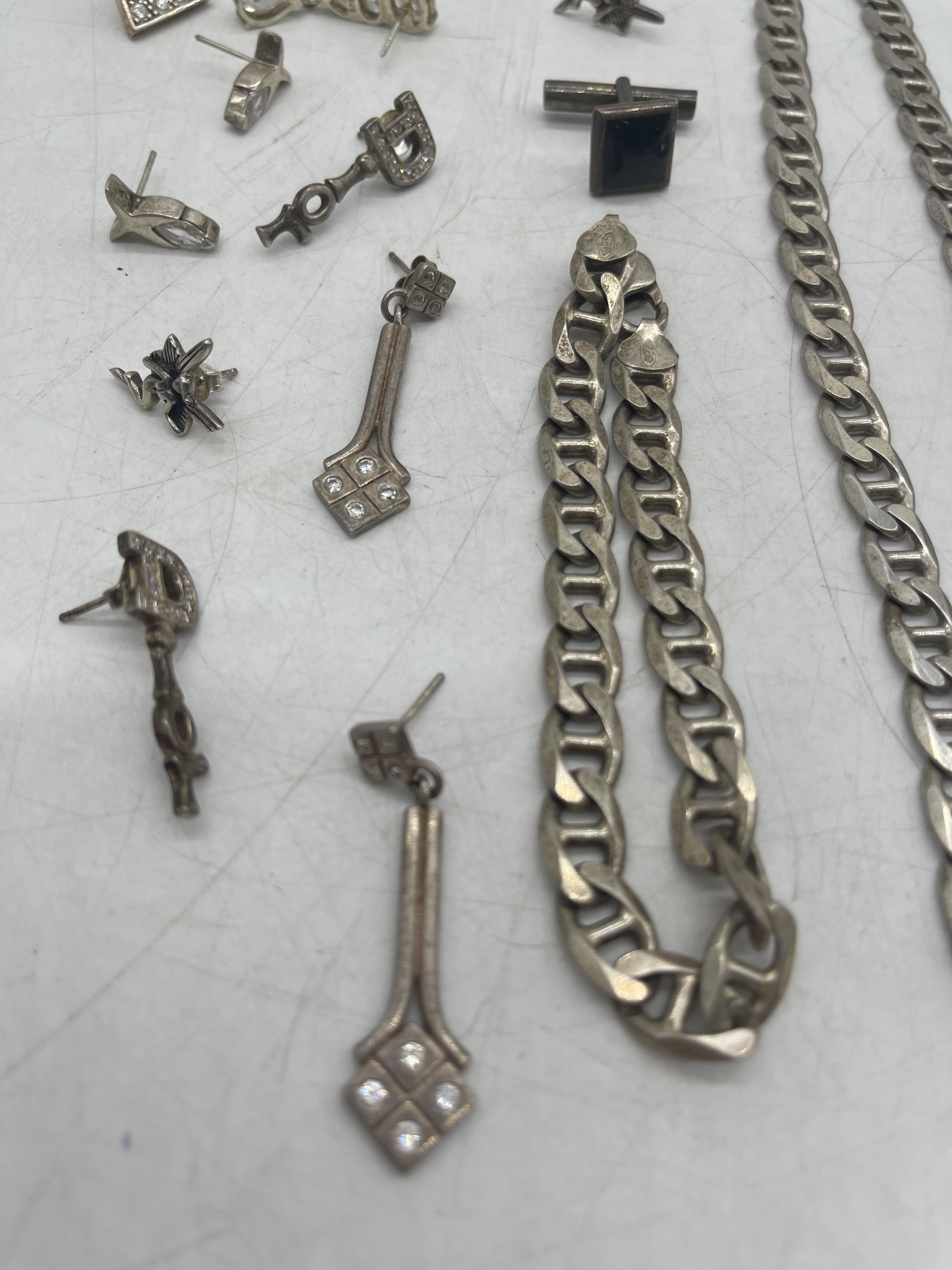 Collection of Silver Jewellery. - Image 10 of 18