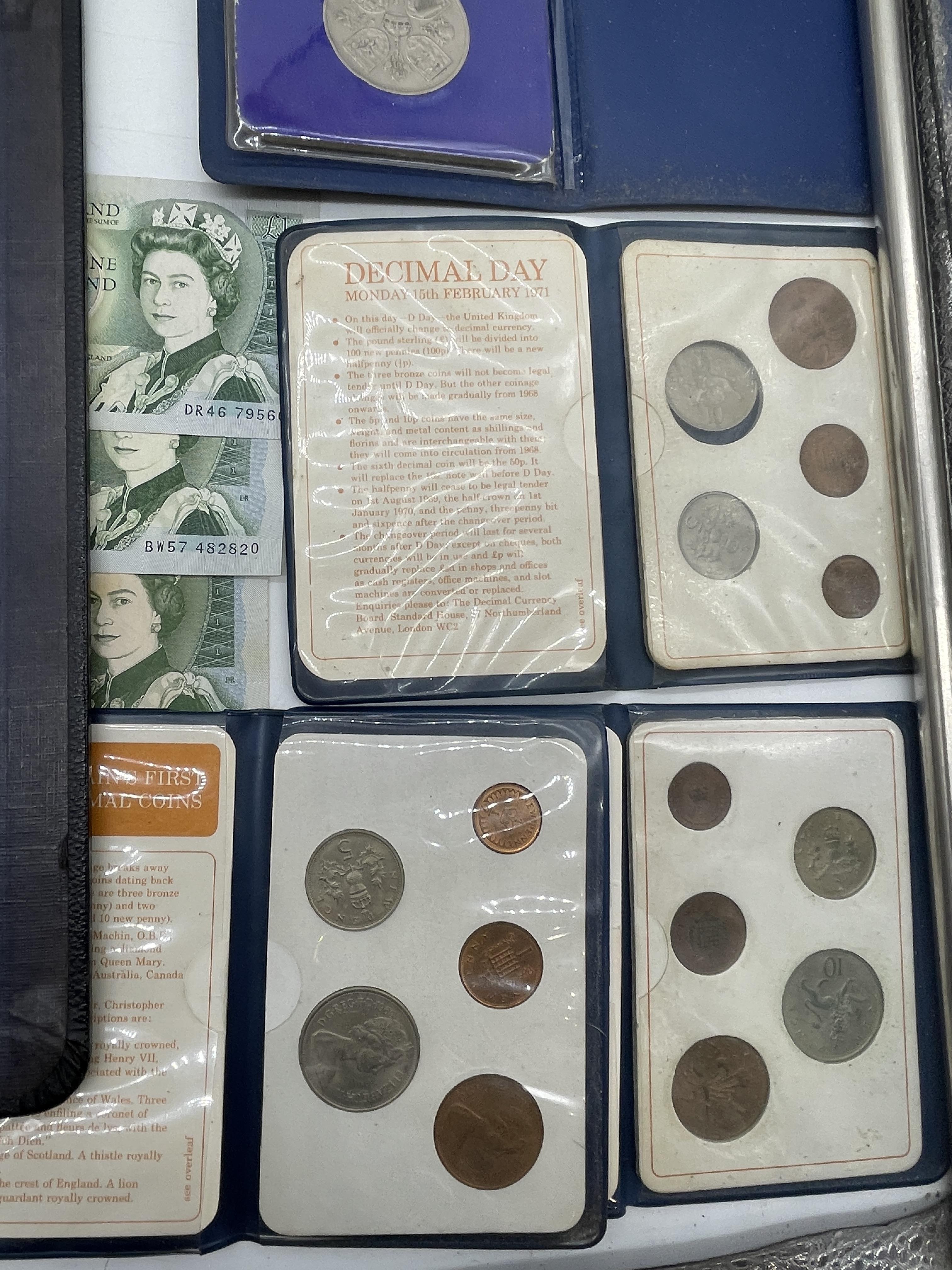 An Album with Collectible Coins along with Royal F - Image 8 of 20