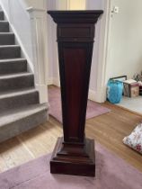Mahogany Chippendale Style Pedestal. (To be colle