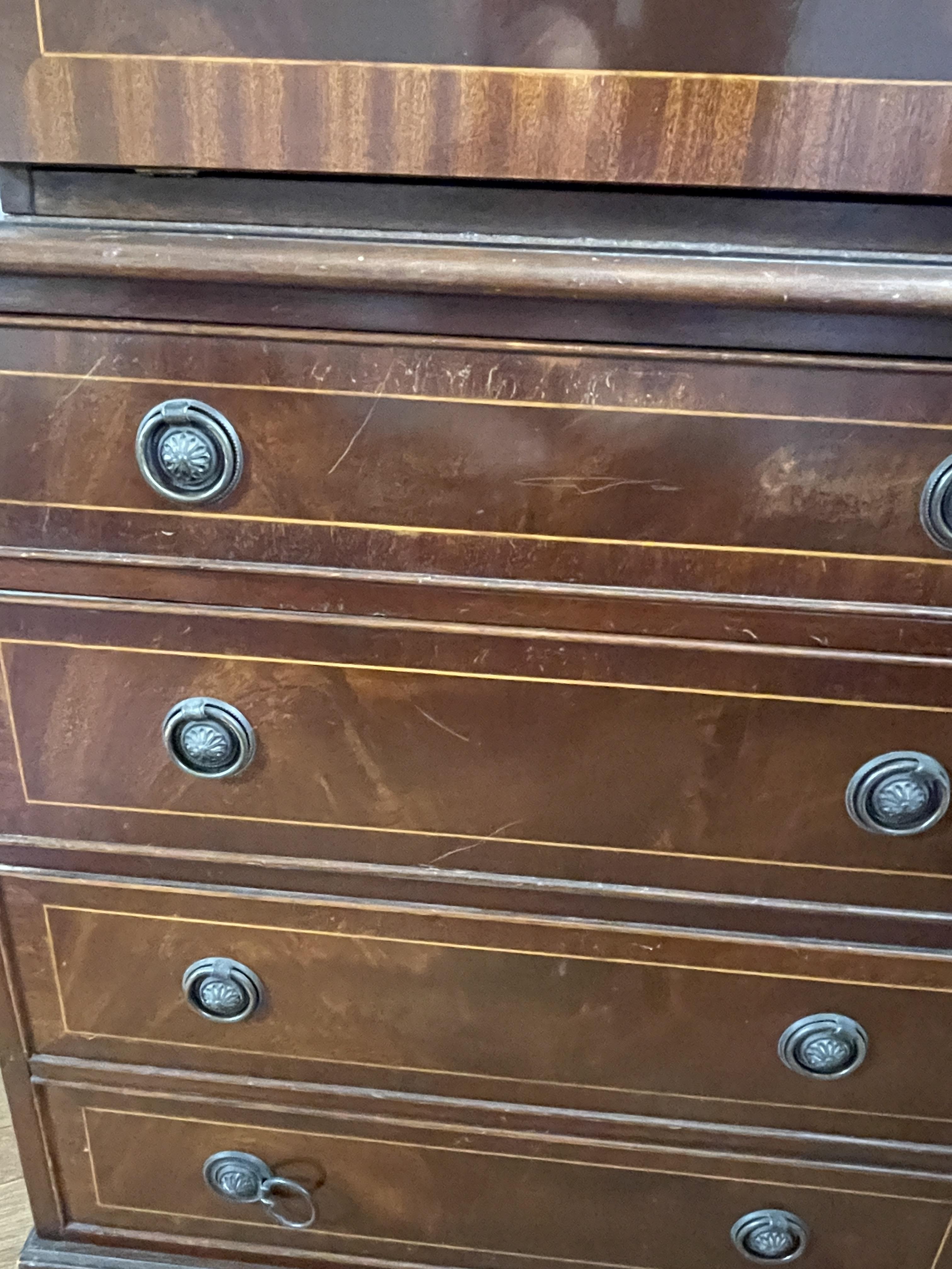 Vintage Secretaire Bureau . (To be collected from - Image 11 of 23